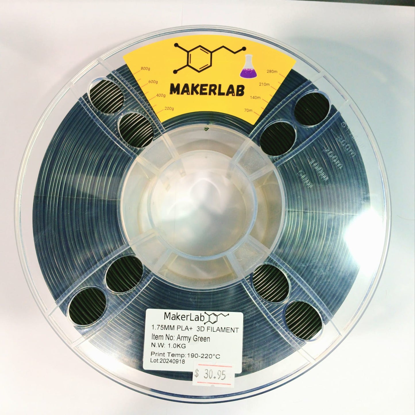 ARMY GREEN 1kg PLA+