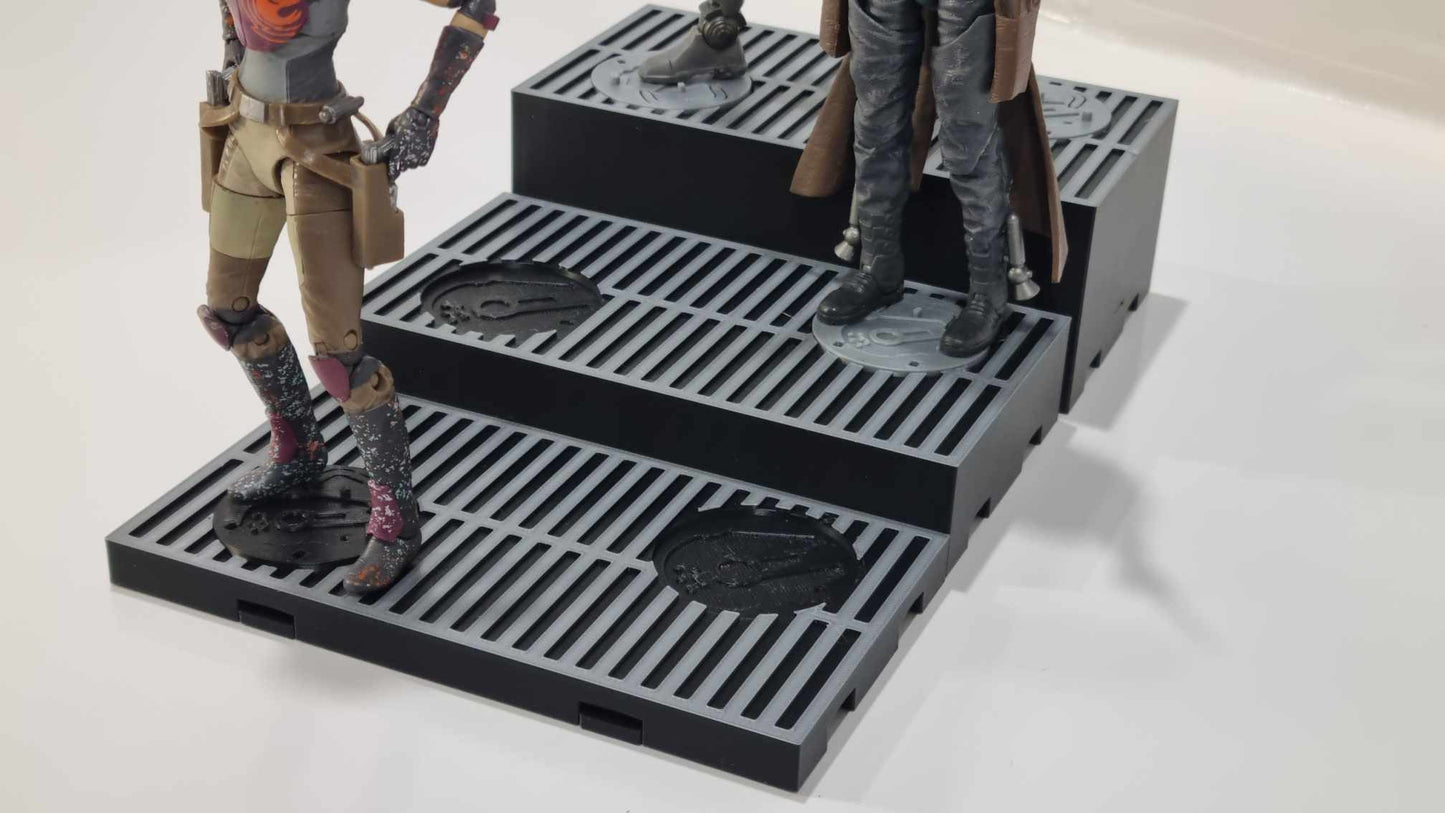 KR ACTION FIGURE STAGES