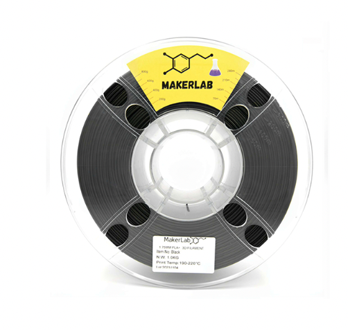 BLACK 1kg PLA+