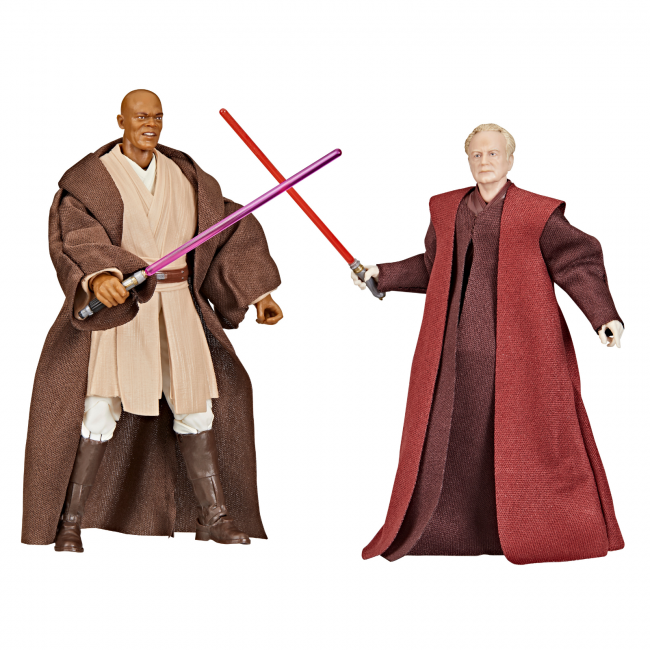 Star Wars The Black Series - Mace Windu & Darth Sidious - Revenge of the Sith