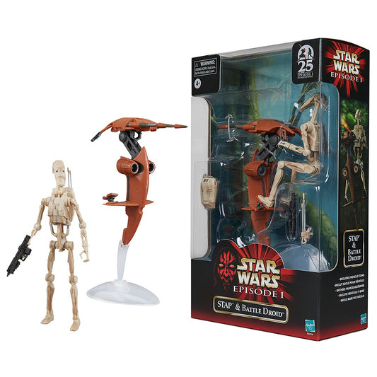 Star Wars The Black Series - STAP & Battle Droid Figure