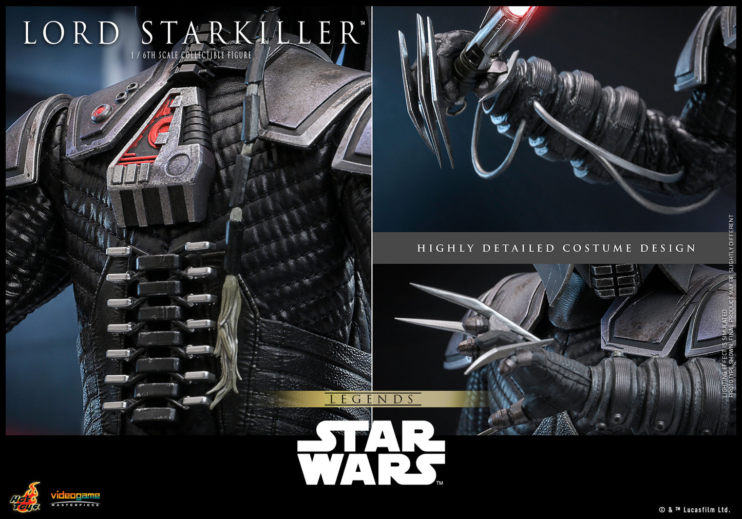 Star Wars™ - 1/6th scale Lord Starkiller™ Collectible Figure