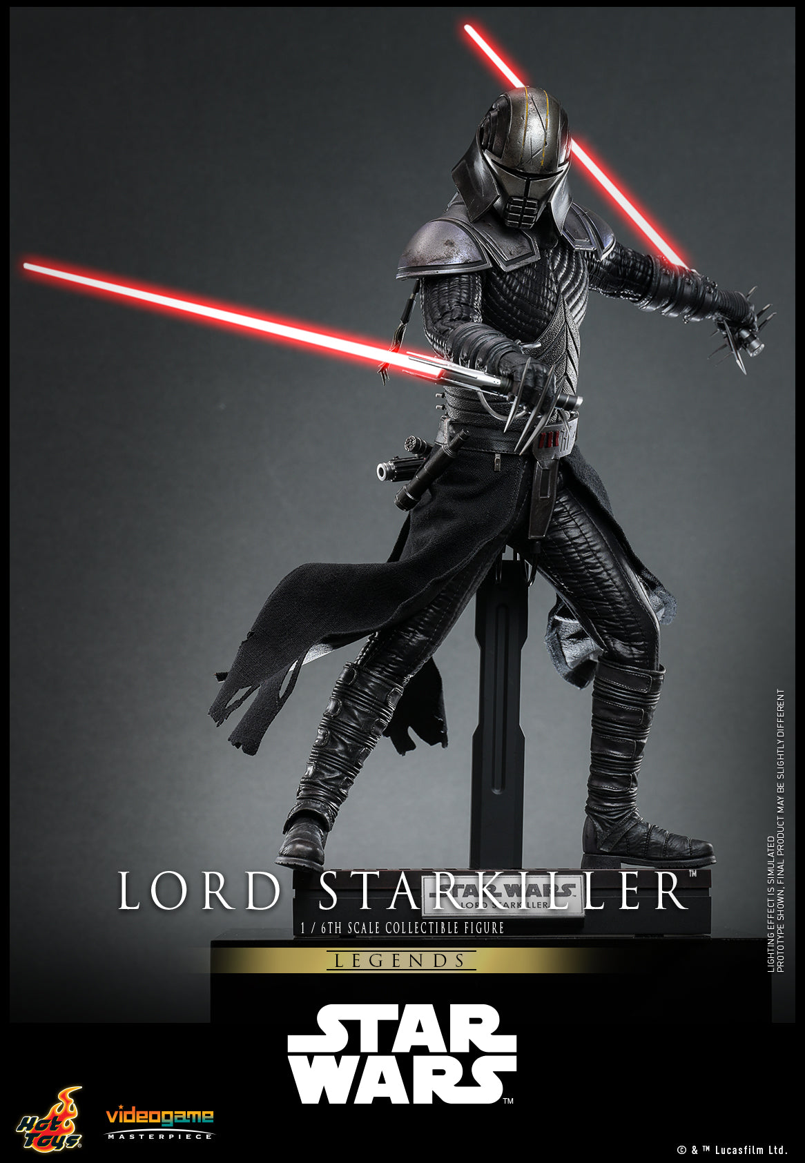 Star Wars™ - 1/6th scale Lord Starkiller™ Collectible Figure