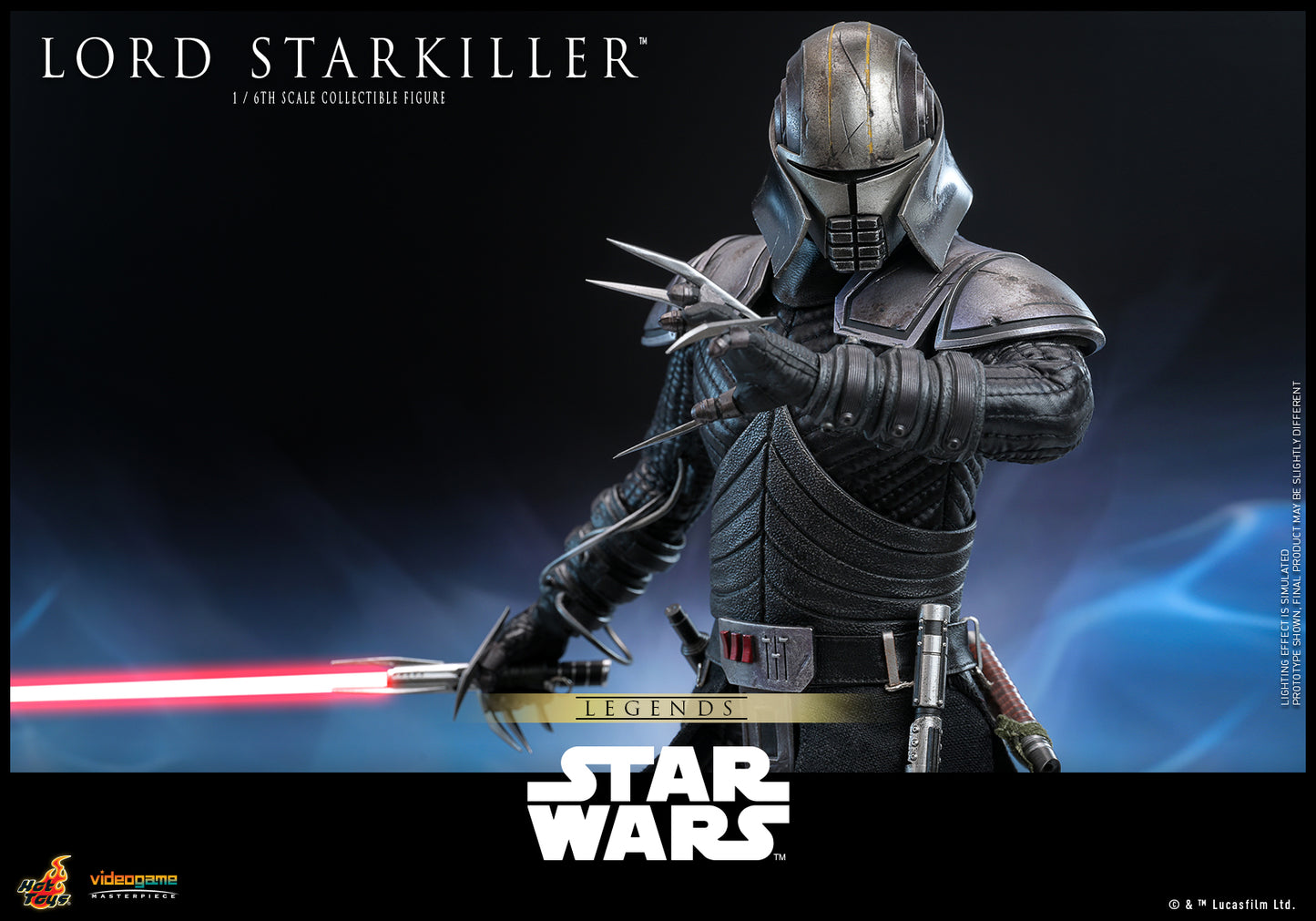 Star Wars™ - 1/6th scale Lord Starkiller™ Collectible Figure