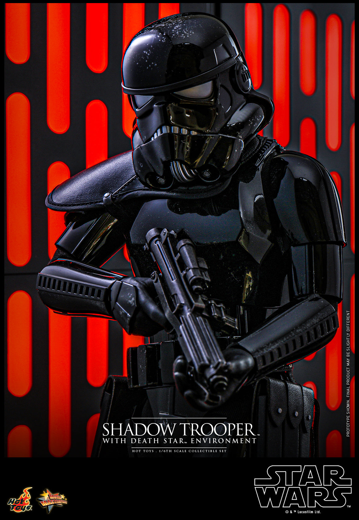 Star Wars™ - 1/6th scale Shadow Trooper™ with Death Star Environment Collectible Set