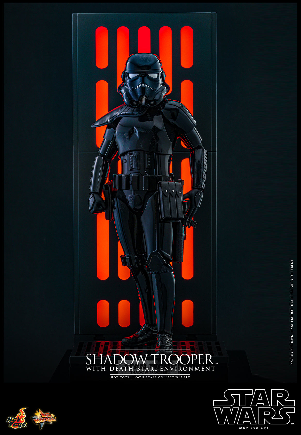 Star Wars™ - 1/6th scale Shadow Trooper™ with Death Star Environment Collectible Set