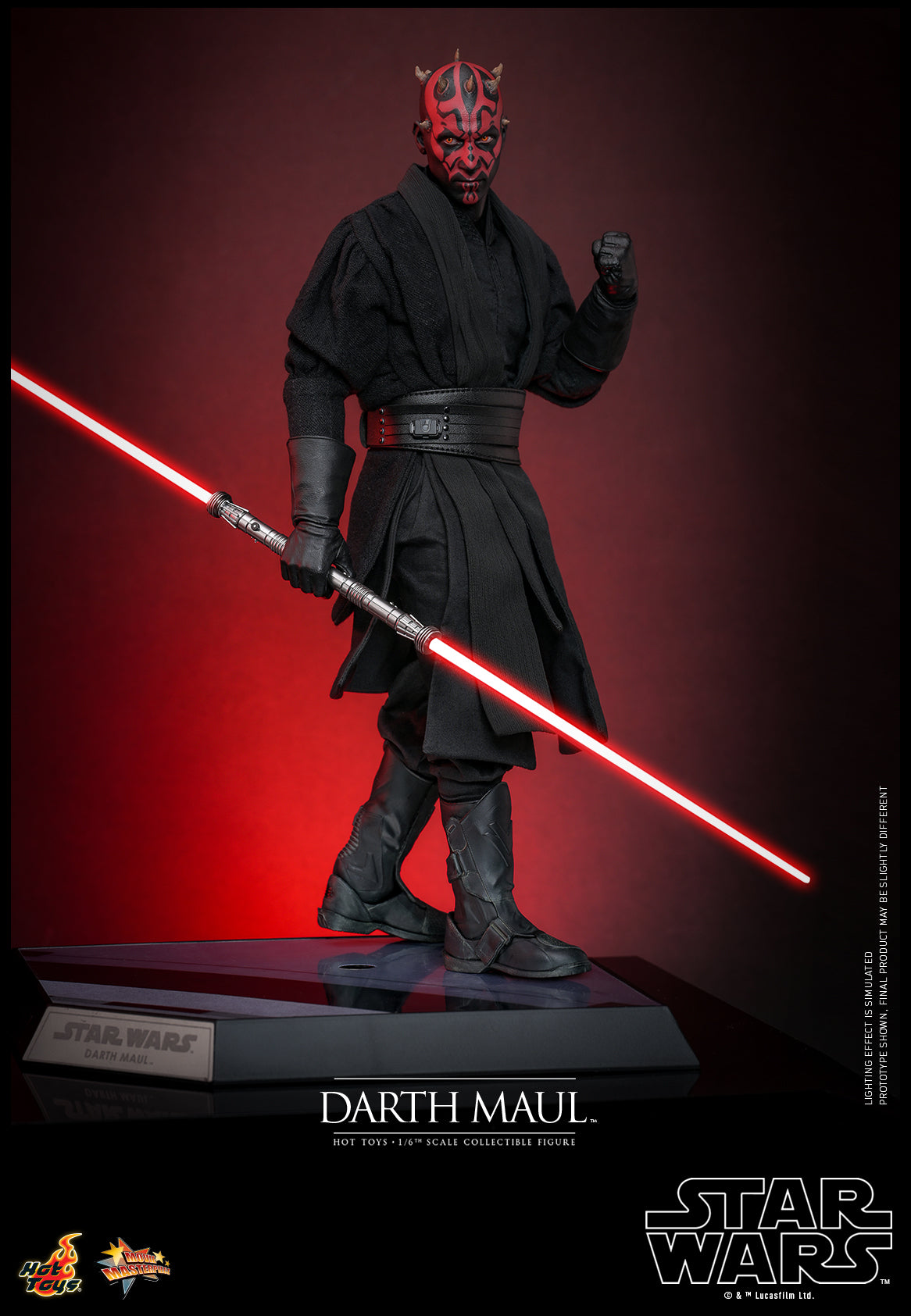 Star Wars Episode I: The Phantom Menace - Darth Maul 1:6 Scale Collectable Action Figure