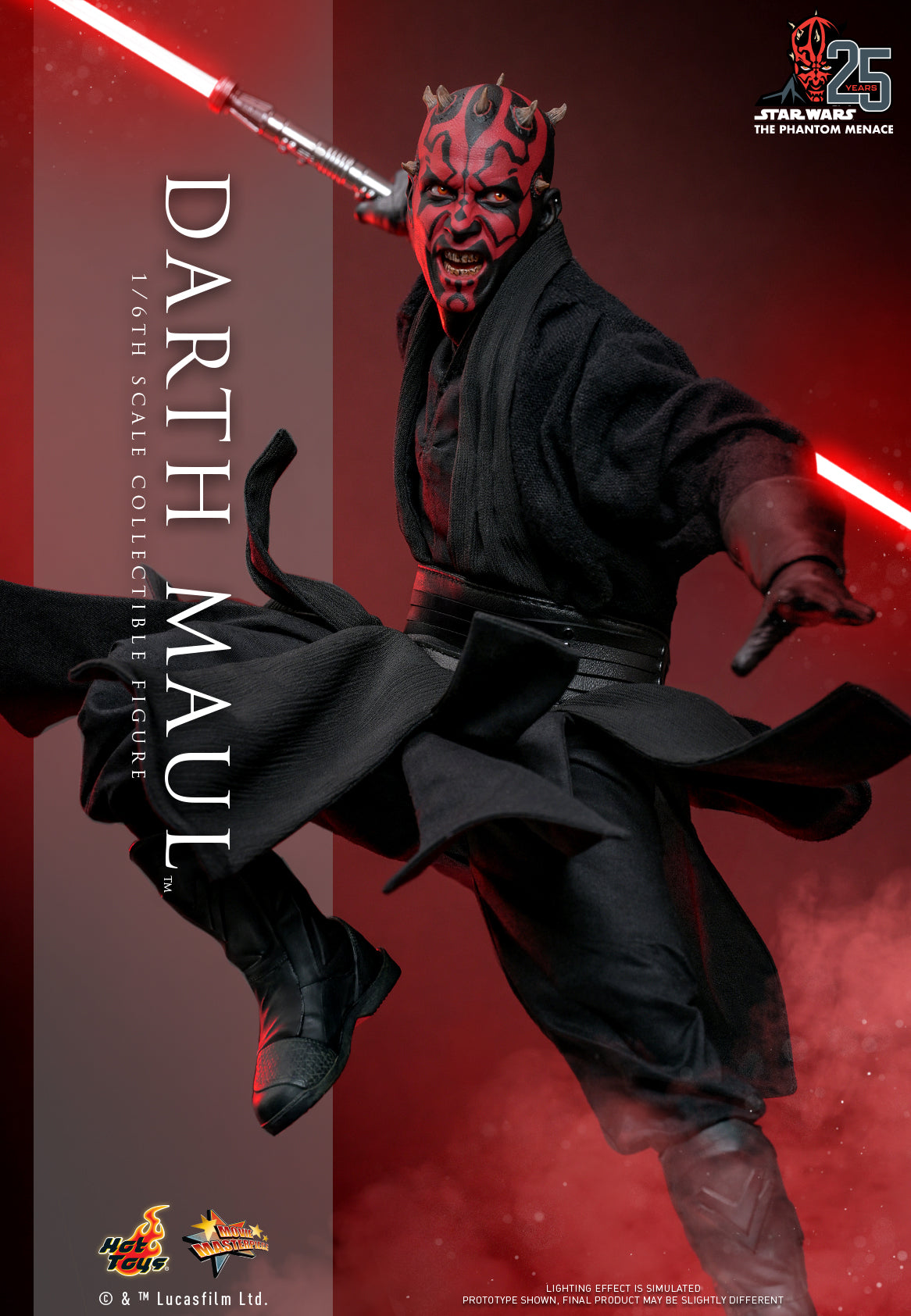 Star Wars Episode I: The Phantom Menace - Darth Maul 1:6 Scale Collectable Action Figure