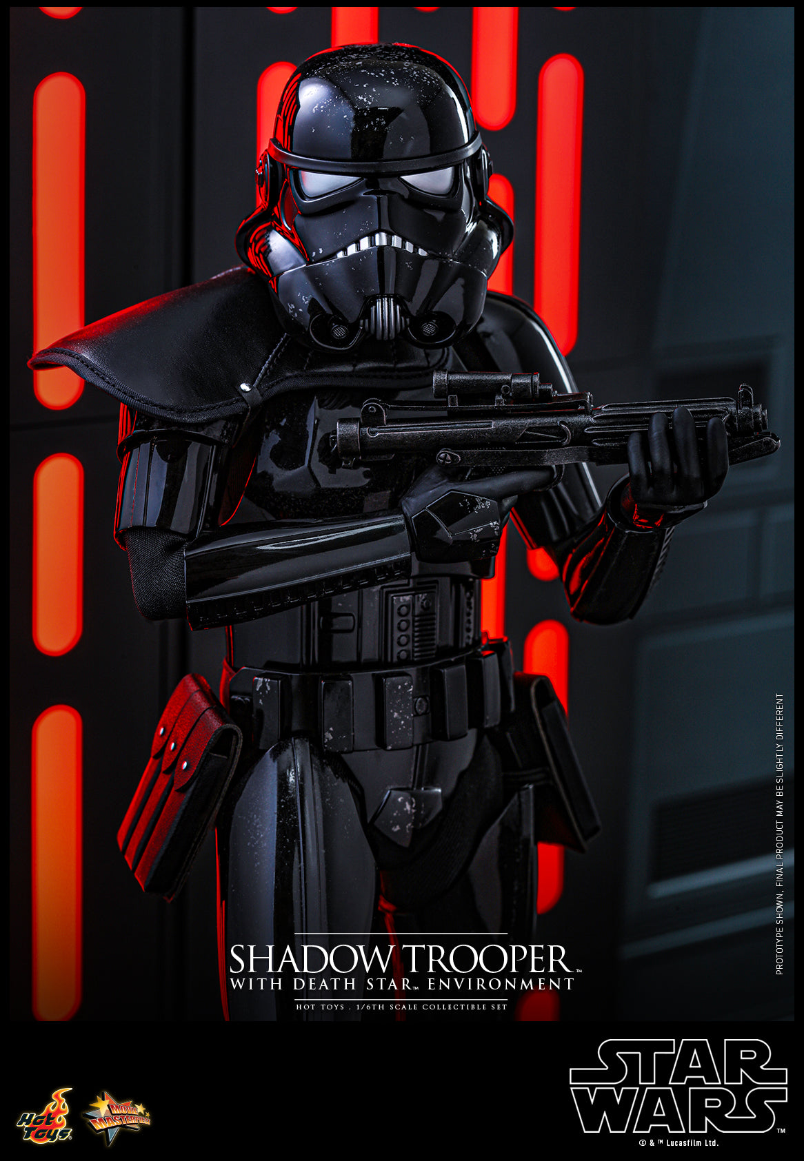 Star Wars™ - 1/6th scale Shadow Trooper™ with Death Star Environment Collectible Set