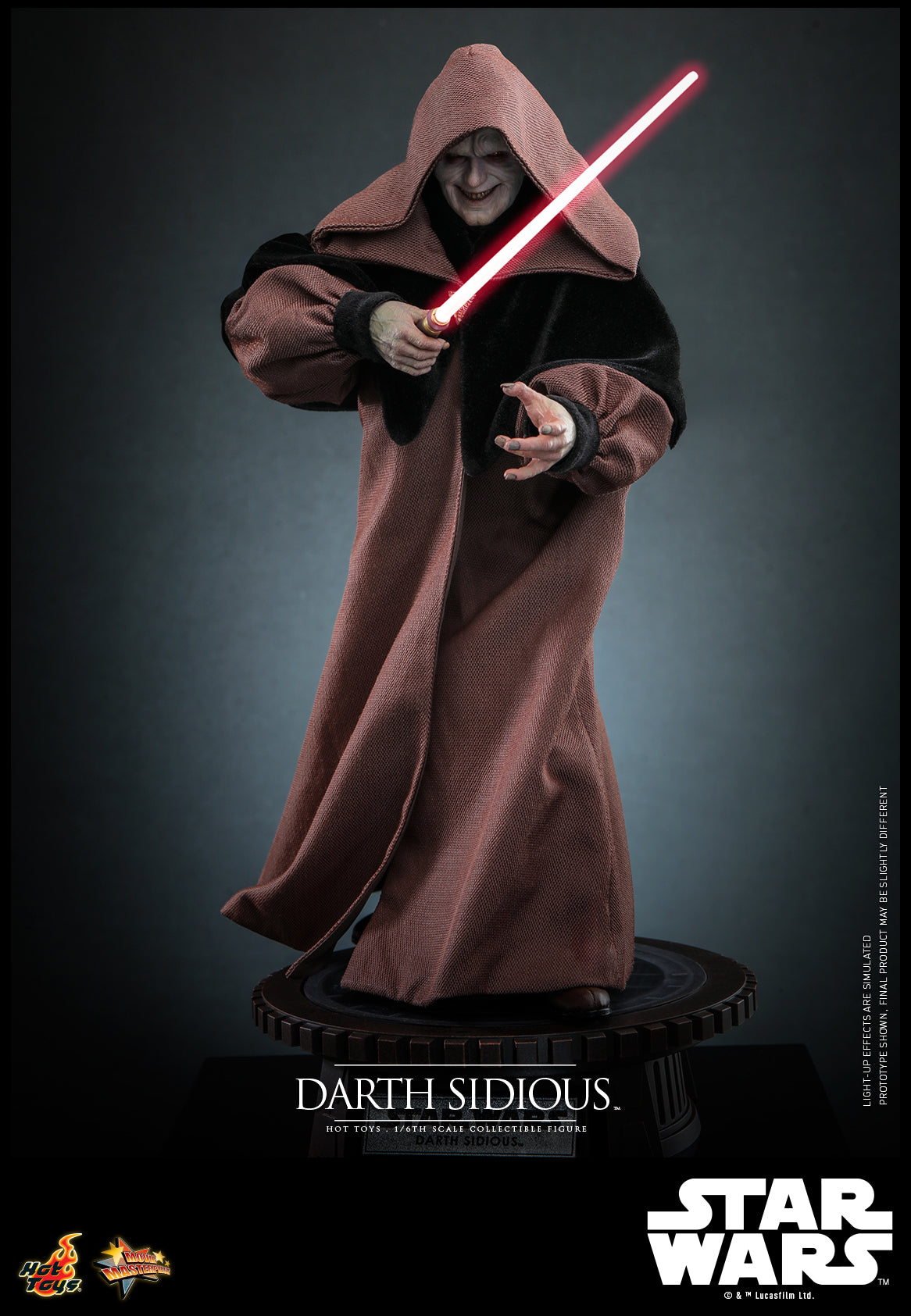 Star Wars: Revenge of the Sith™ - 1/6th scale Darth Sidious™ Collectible Figure