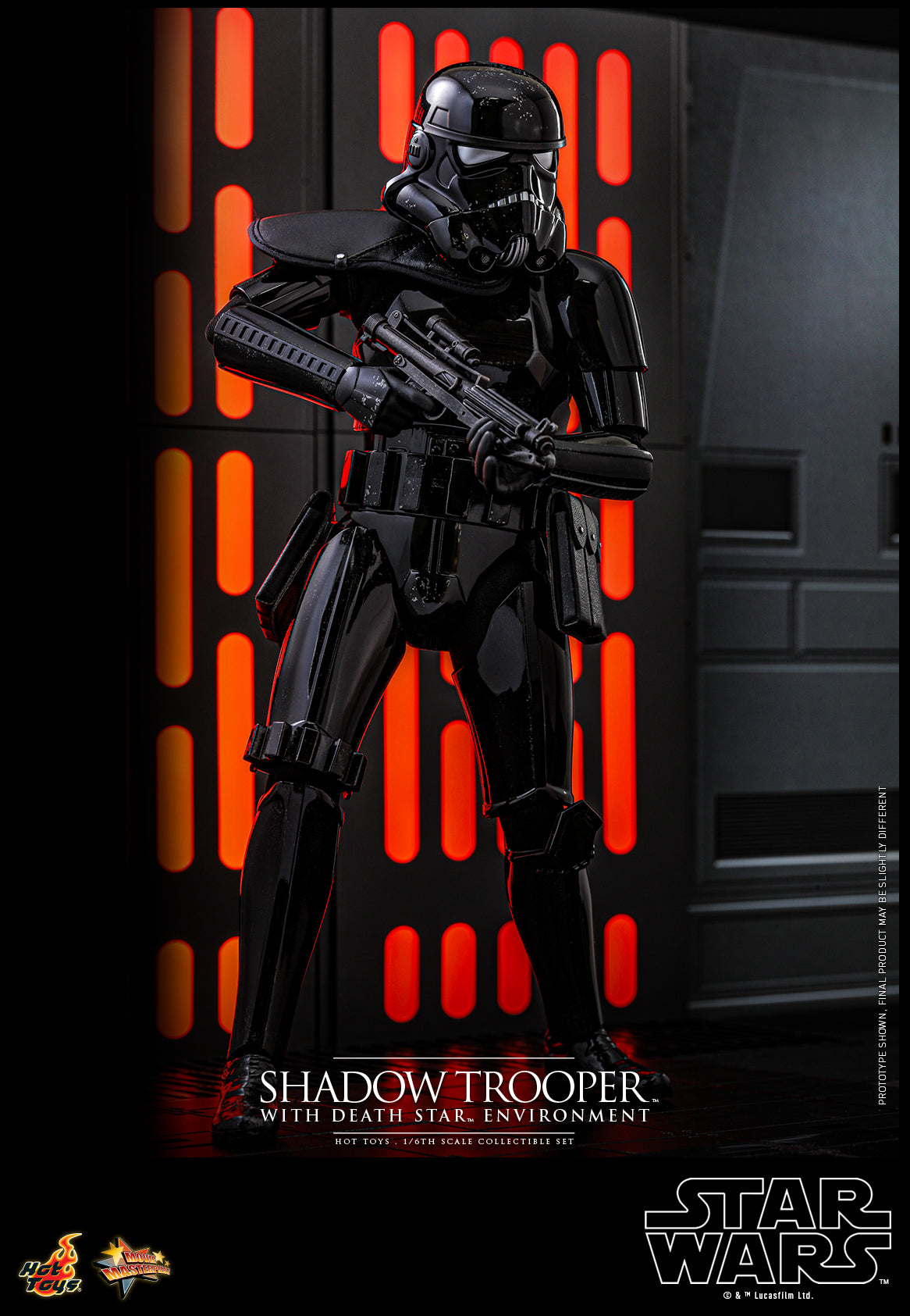 Star Wars™ - 1/6th scale Shadow Trooper™ with Death Star Environment Collectible Set