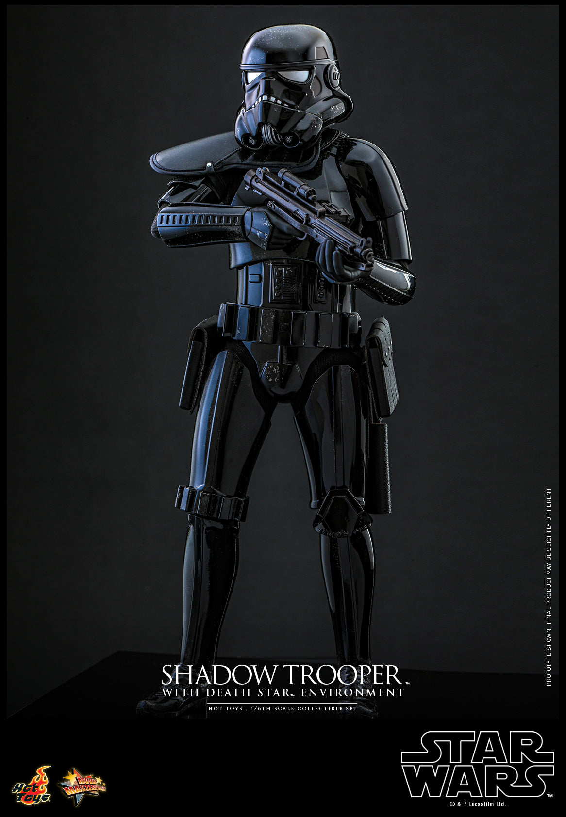 Star Wars™ - 1/6th scale Shadow Trooper™ with Death Star Environment Collectible Set