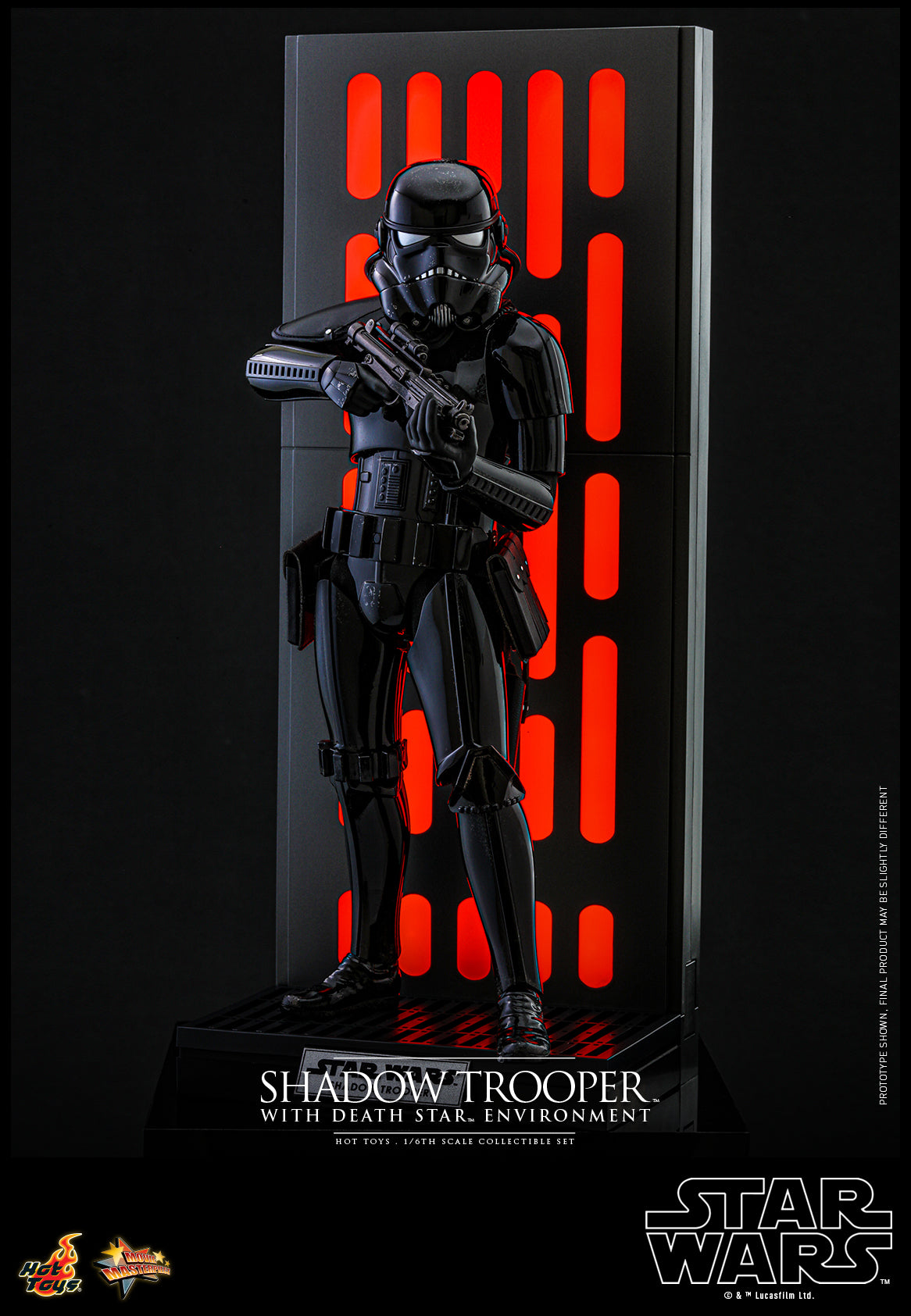 Star Wars™ - 1/6th scale Shadow Trooper™ with Death Star Environment Collectible Set