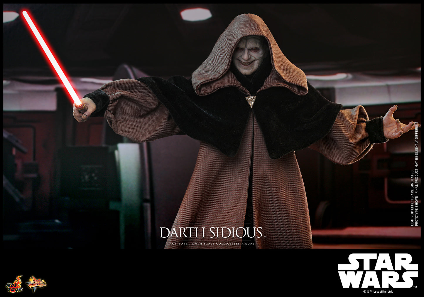 Star Wars: Revenge of the Sith™ - 1/6th scale Darth Sidious™ Collectible Figure