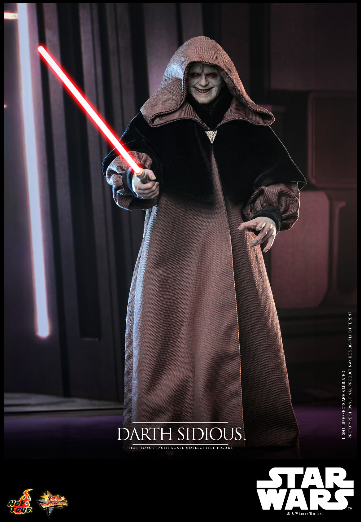 Star Wars: Revenge of the Sith™ - 1/6th scale Darth Sidious™ Collectible Figure