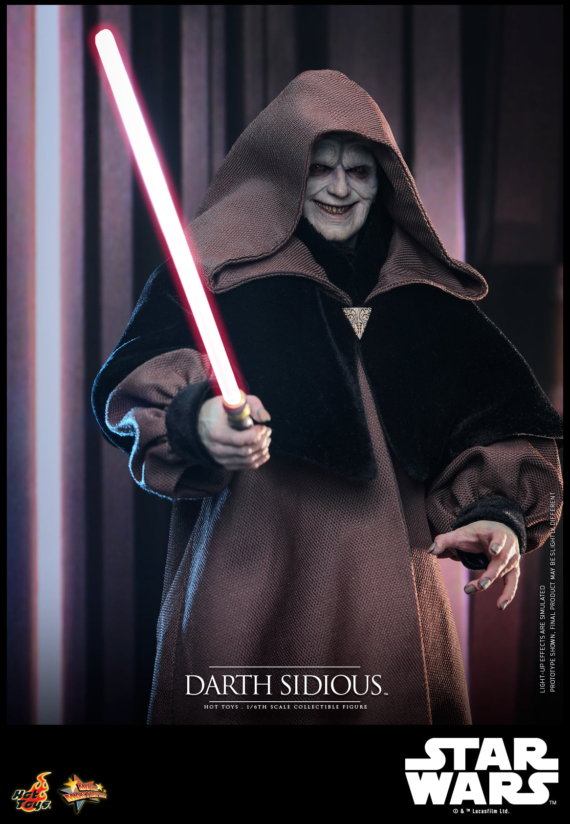 Star Wars: Revenge of the Sith™ - 1/6th scale Darth Sidious™ Collectible Figure