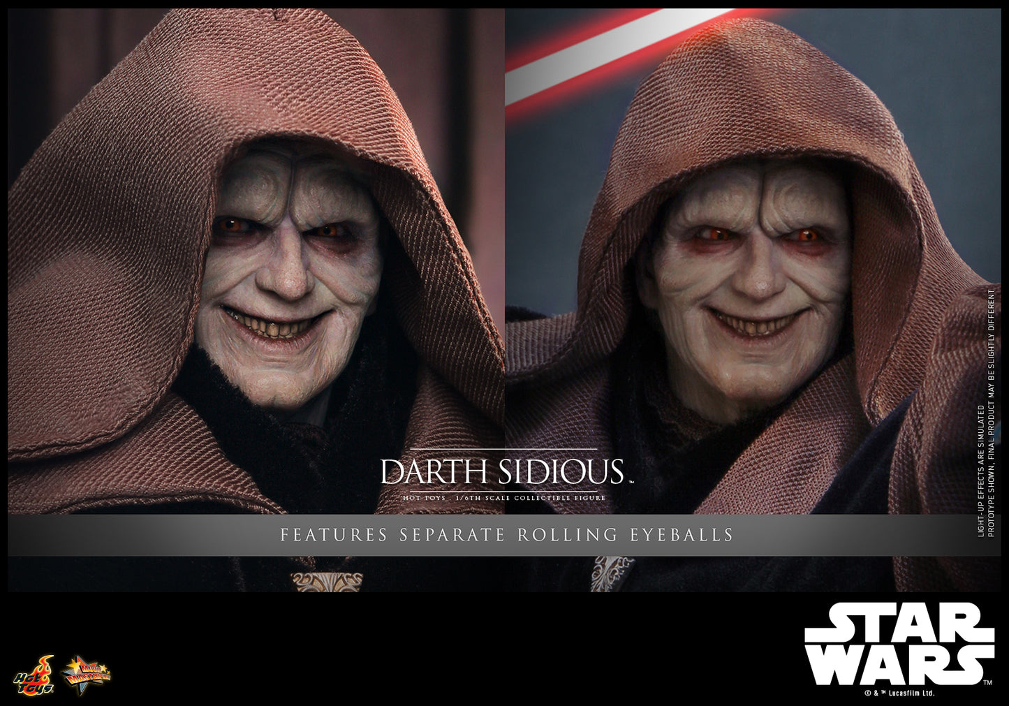 Star Wars: Revenge of the Sith™ - 1/6th scale Darth Sidious™ Collectible Figure