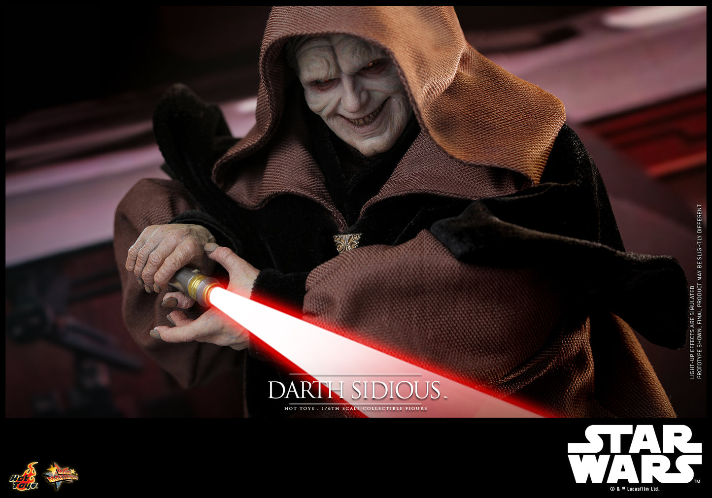 Star Wars: Revenge of the Sith™ - 1/6th scale Darth Sidious™ Collectible Figure