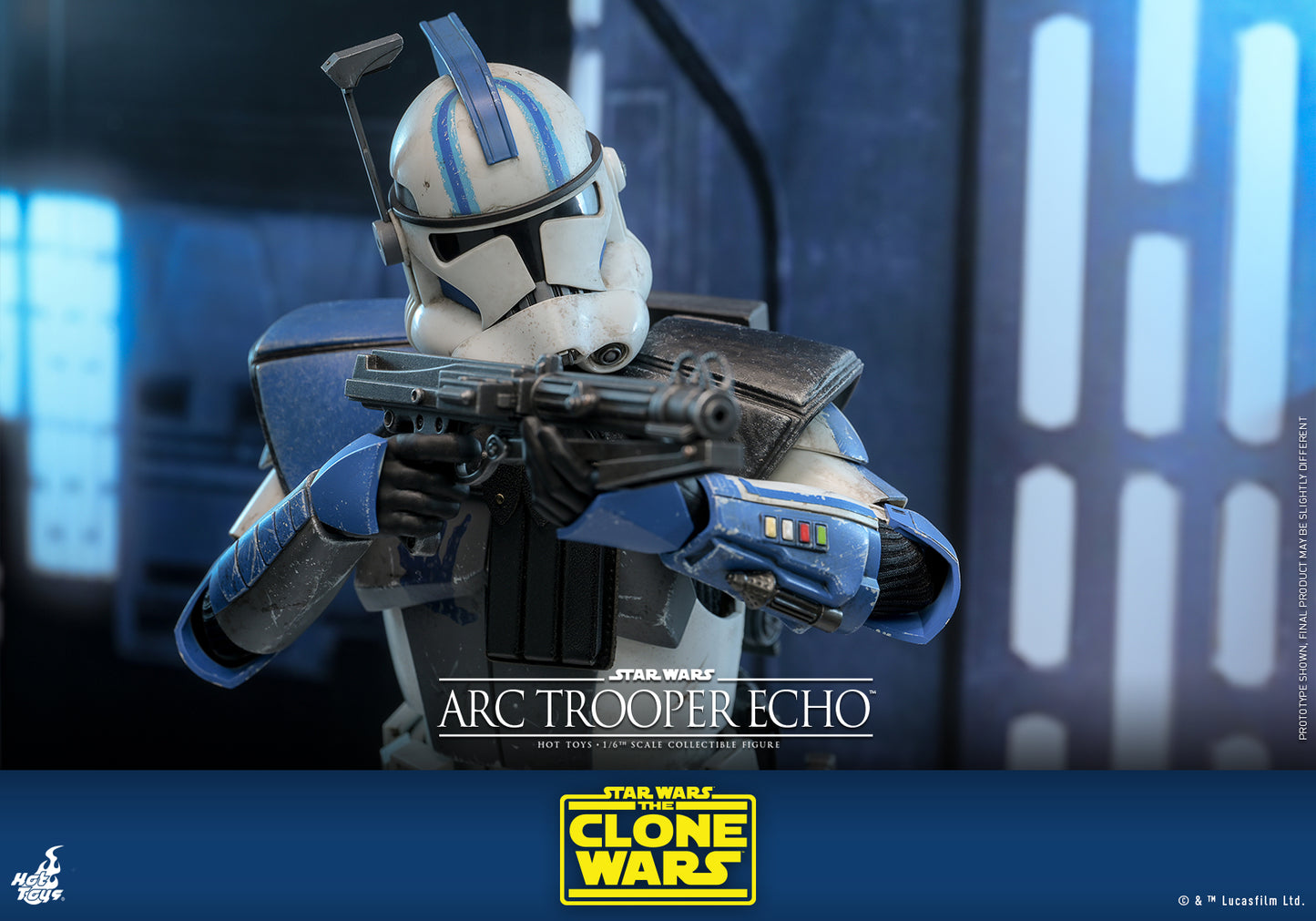 Star Wars: The Clone Wars™ - 1/6th scale Arc Trooper Echo™ Collectible Figure