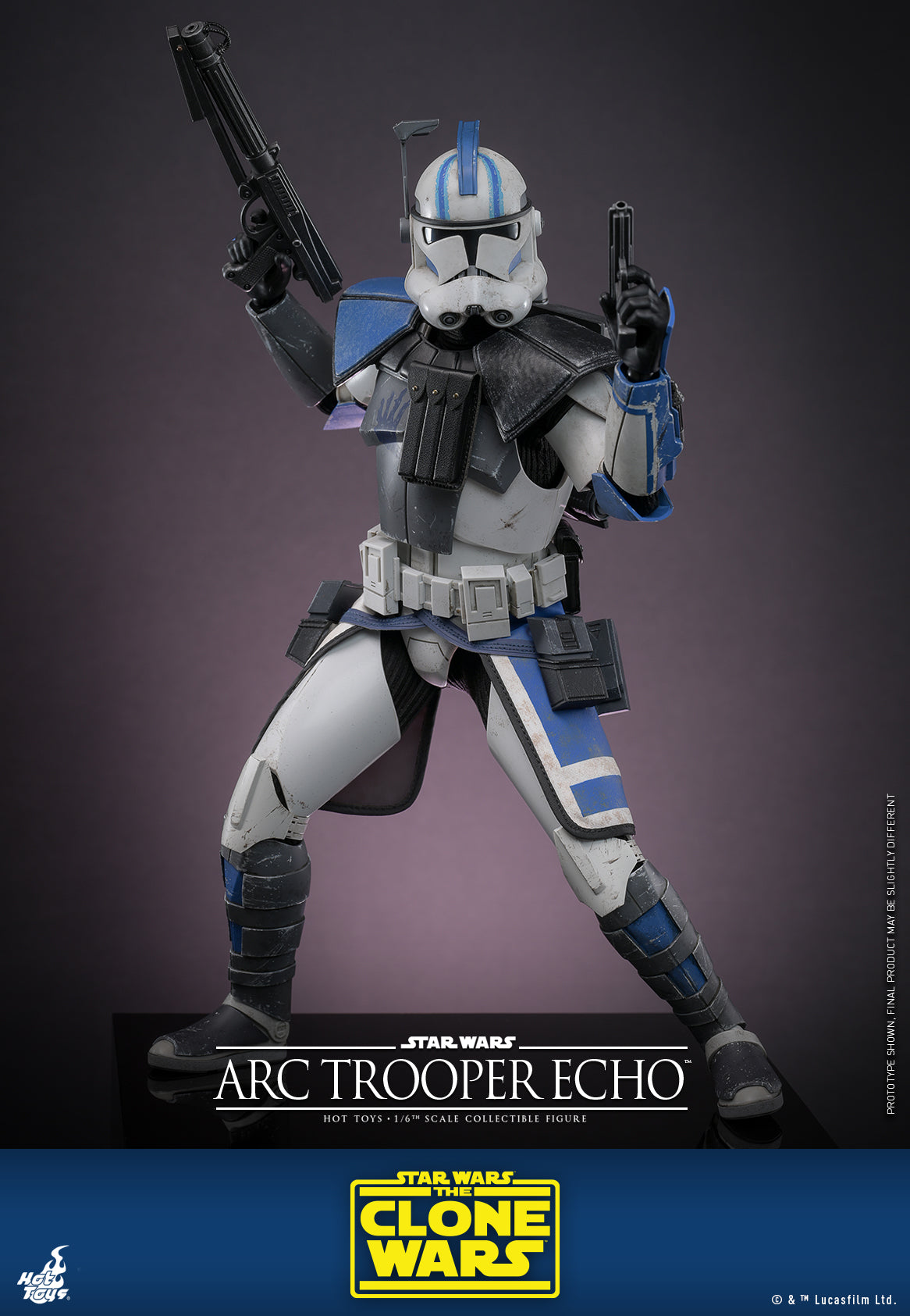 Star Wars: The Clone Wars™ - 1/6th scale Arc Trooper Echo™ Collectible Figure