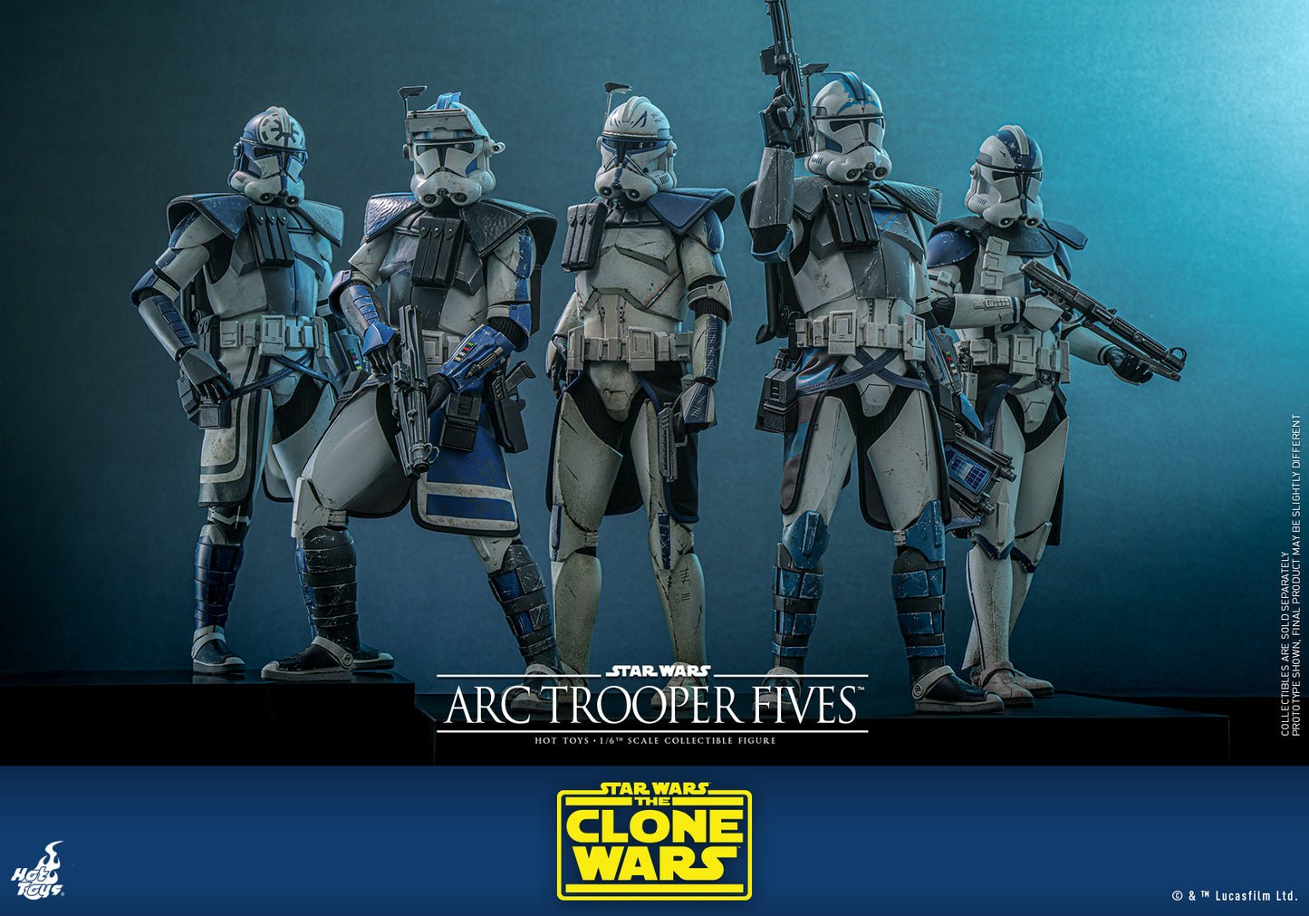 Star Wars: The Clone Wars™ - 1/6th scale Arc Trooper Fives™ Collectible Figure