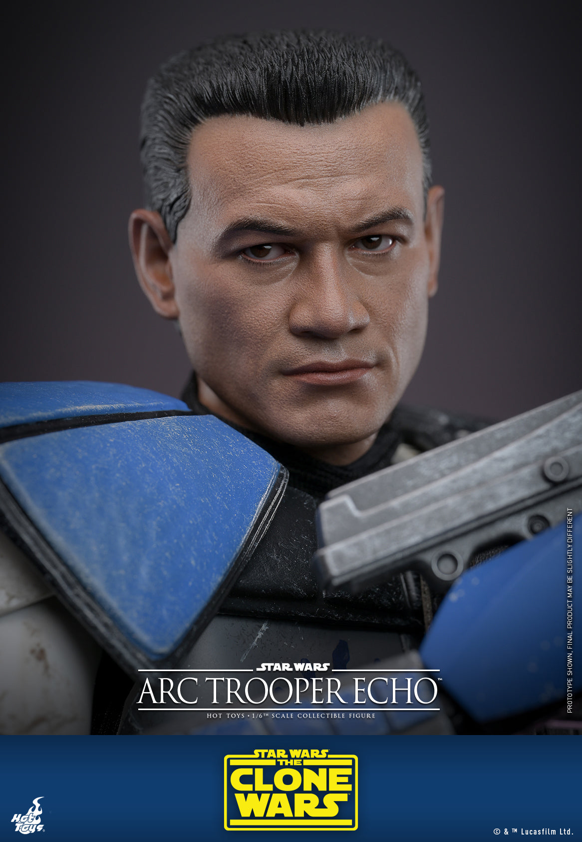 Star Wars: The Clone Wars™ - 1/6th scale Arc Trooper Echo™ Collectible Figure