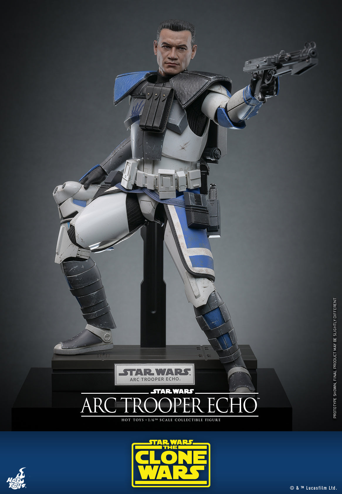 Star Wars: The Clone Wars™ - 1/6th scale Arc Trooper Echo™ Collectible Figure