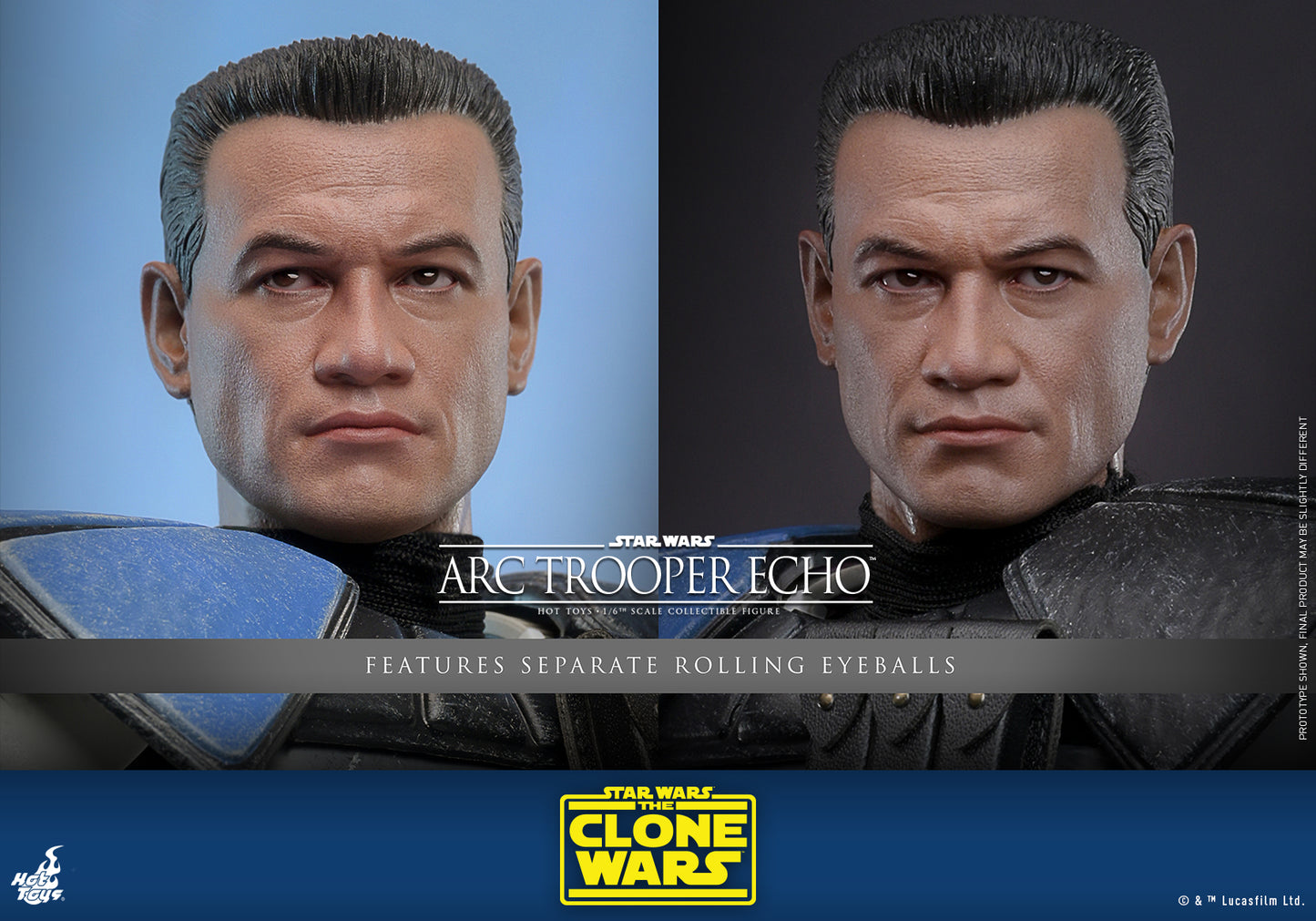 Star Wars: The Clone Wars™ - 1/6th scale Arc Trooper Echo™ Collectible Figure