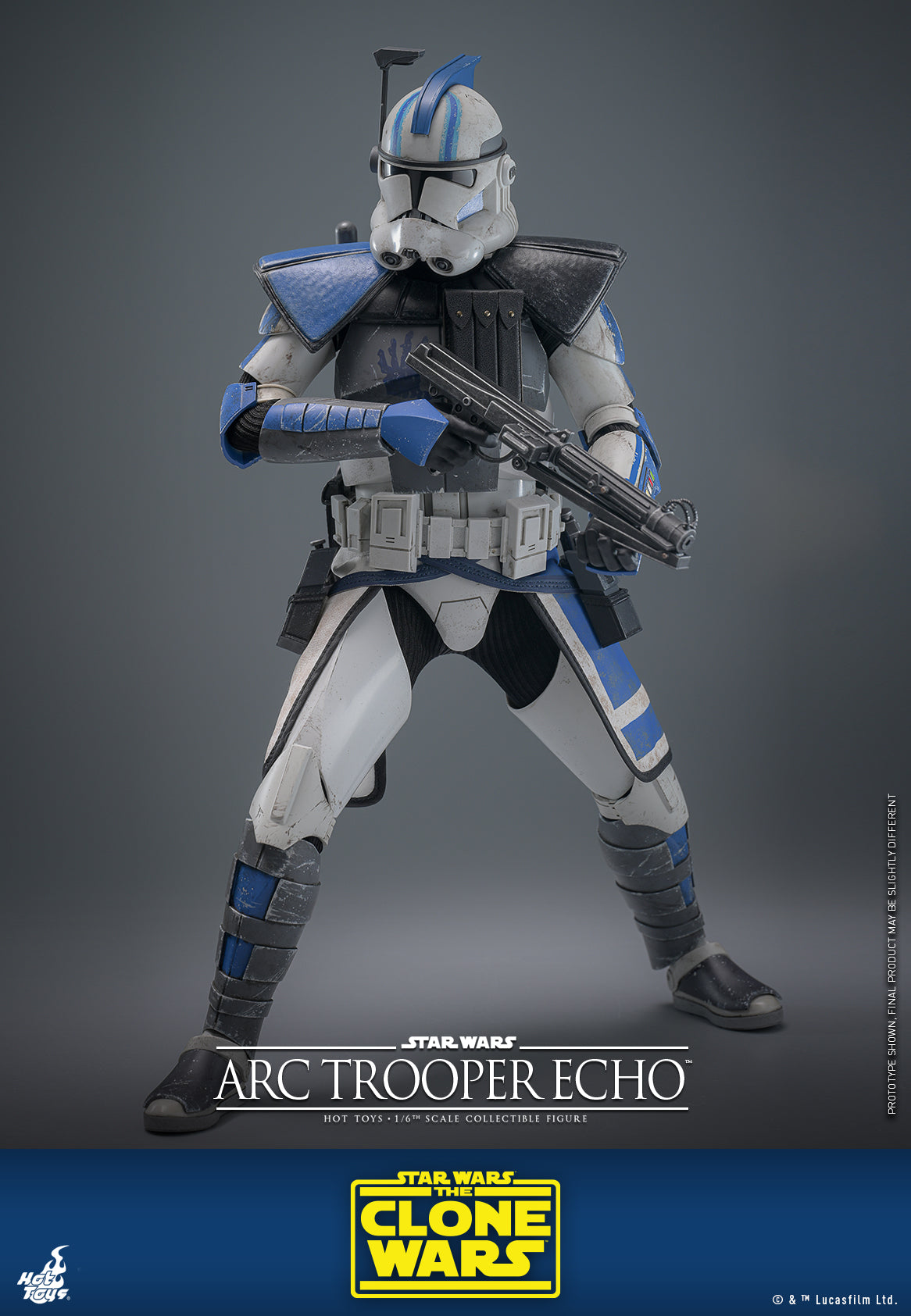 Star Wars: The Clone Wars™ - 1/6th scale Arc Trooper Echo™ Collectible Figure