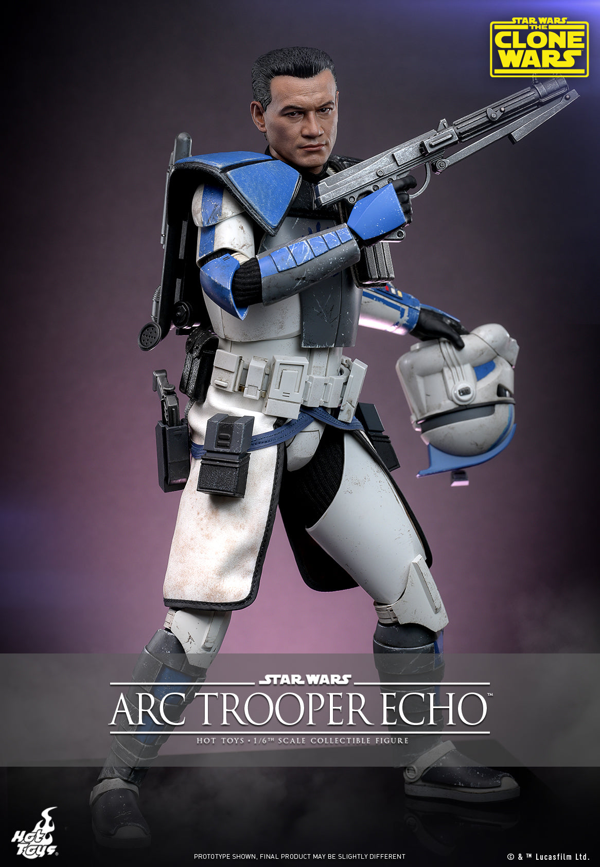 Star Wars: The Clone Wars™ - 1/6th scale Arc Trooper Echo™ Collectible Figure