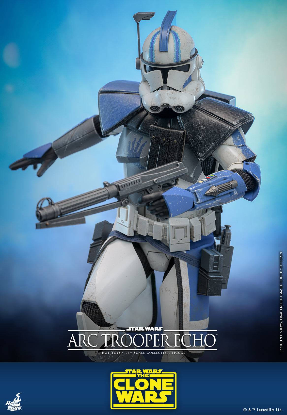 Star Wars: The Clone Wars™ - 1/6th scale Arc Trooper Echo™ Collectible Figure