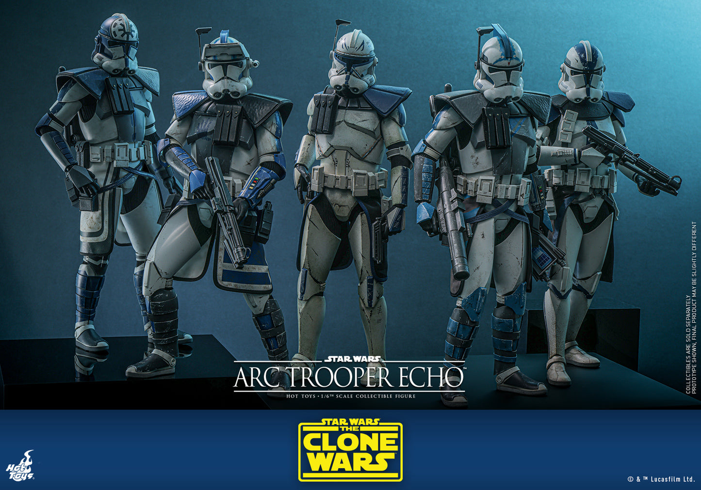 Star Wars: The Clone Wars™ - 1/6th scale Arc Trooper Echo™ Collectible Figure