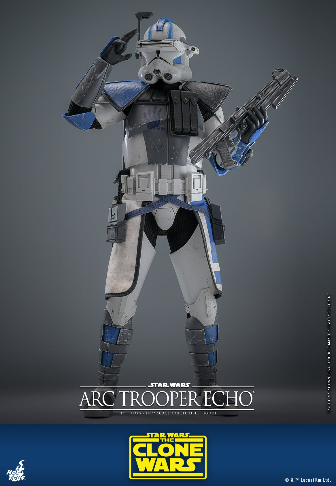 Star Wars: The Clone Wars™ - 1/6th scale Arc Trooper Echo™ Collectible Figure