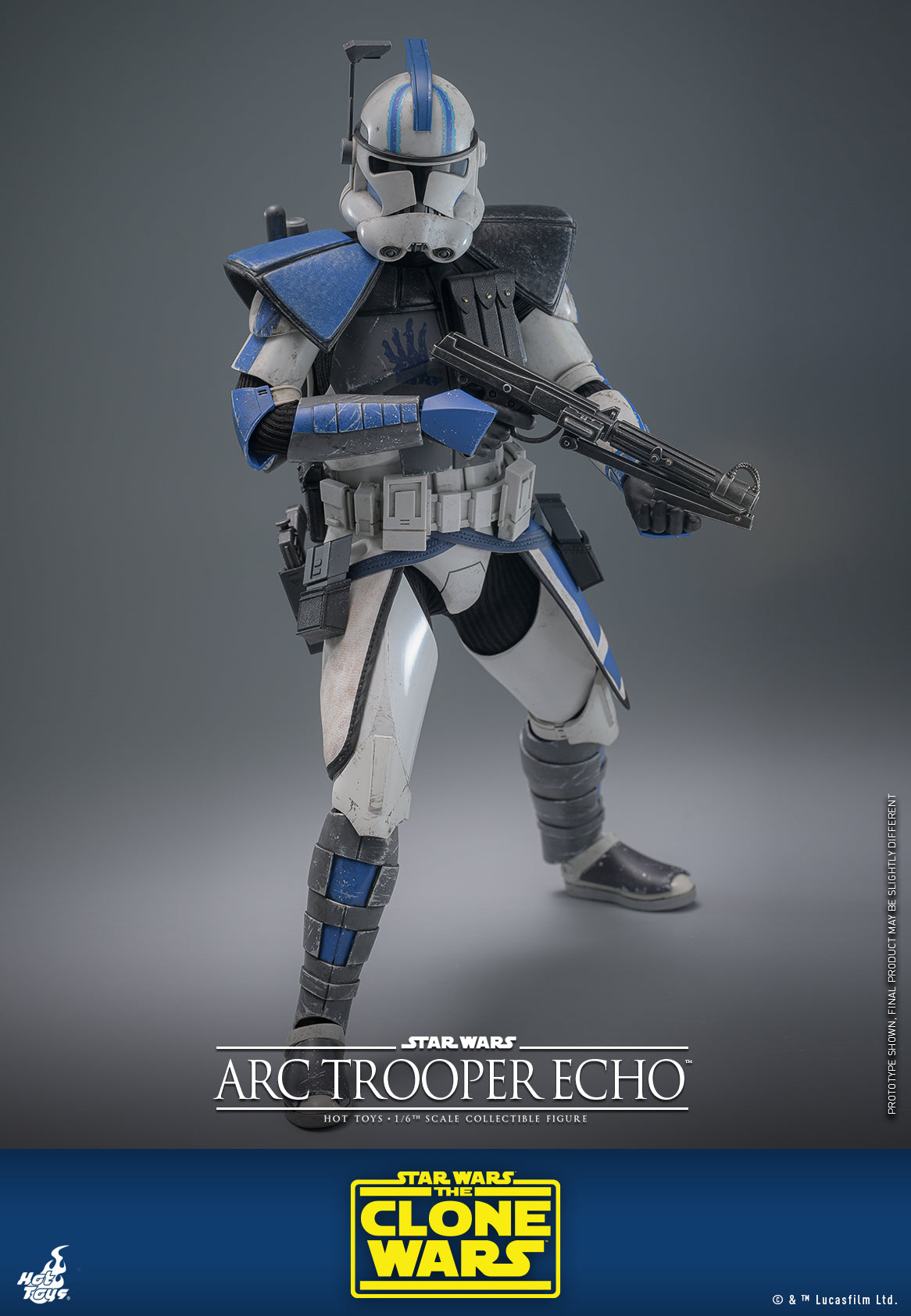 Star Wars: The Clone Wars™ - 1/6th scale Arc Trooper Echo™ Collectible Figure