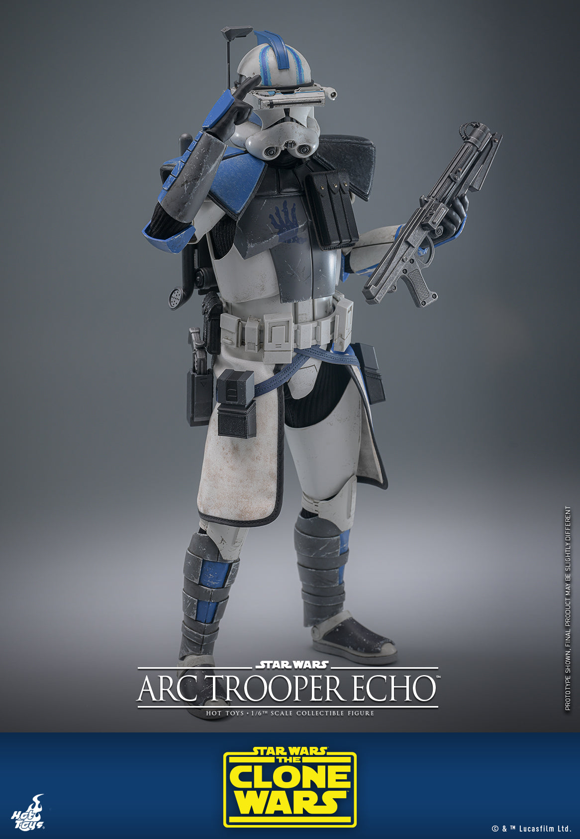 Star Wars: The Clone Wars™ - 1/6th scale Arc Trooper Echo™ Collectible Figure