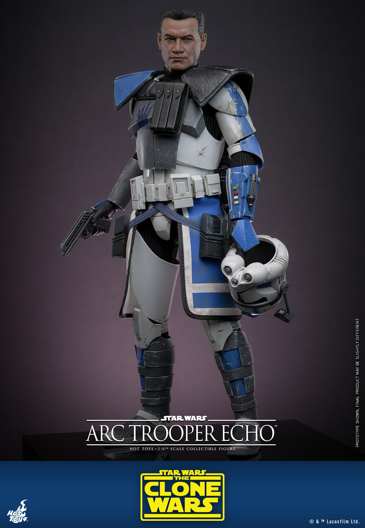 Star Wars: The Clone Wars™ - 1/6th scale Arc Trooper Echo™ Collectible Figure