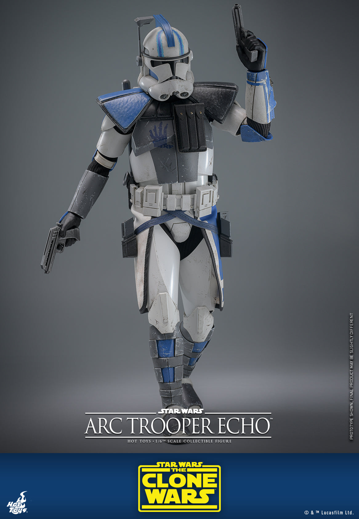 Star Wars: The Clone Wars™ - 1/6th scale Arc Trooper Echo™ Collectible Figure