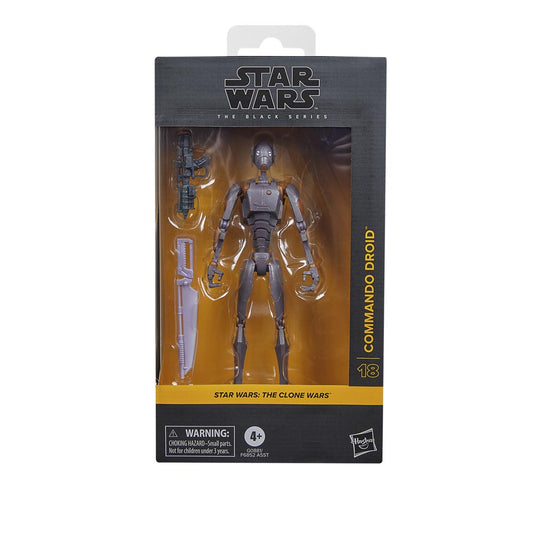 Star Wars - The Clone Wars - The Black Series Commando Droid Figure