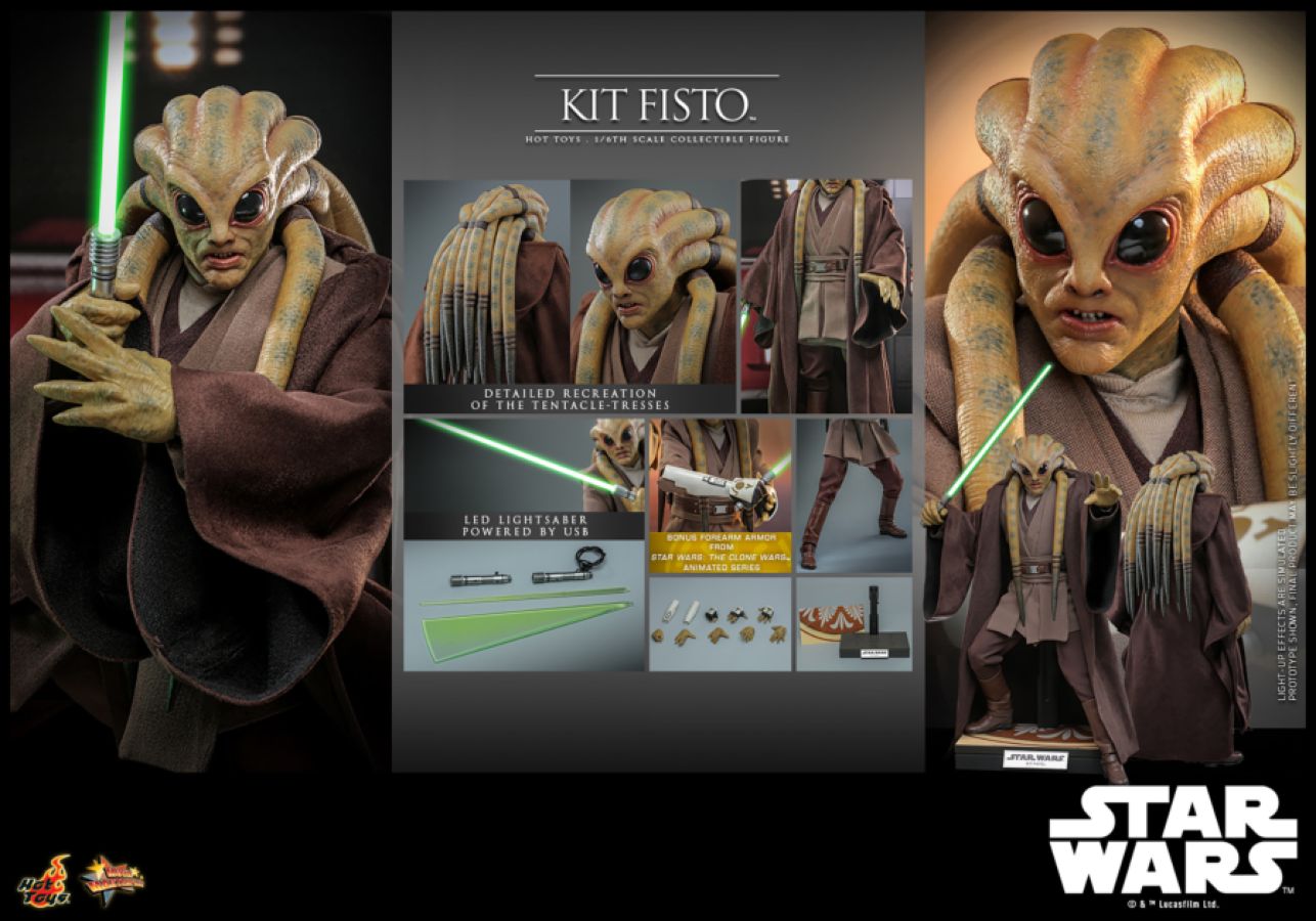 Star War Episode III: Revenge of the Sith™ - 1/6th scale Kit Fisto™ Collectible Figure