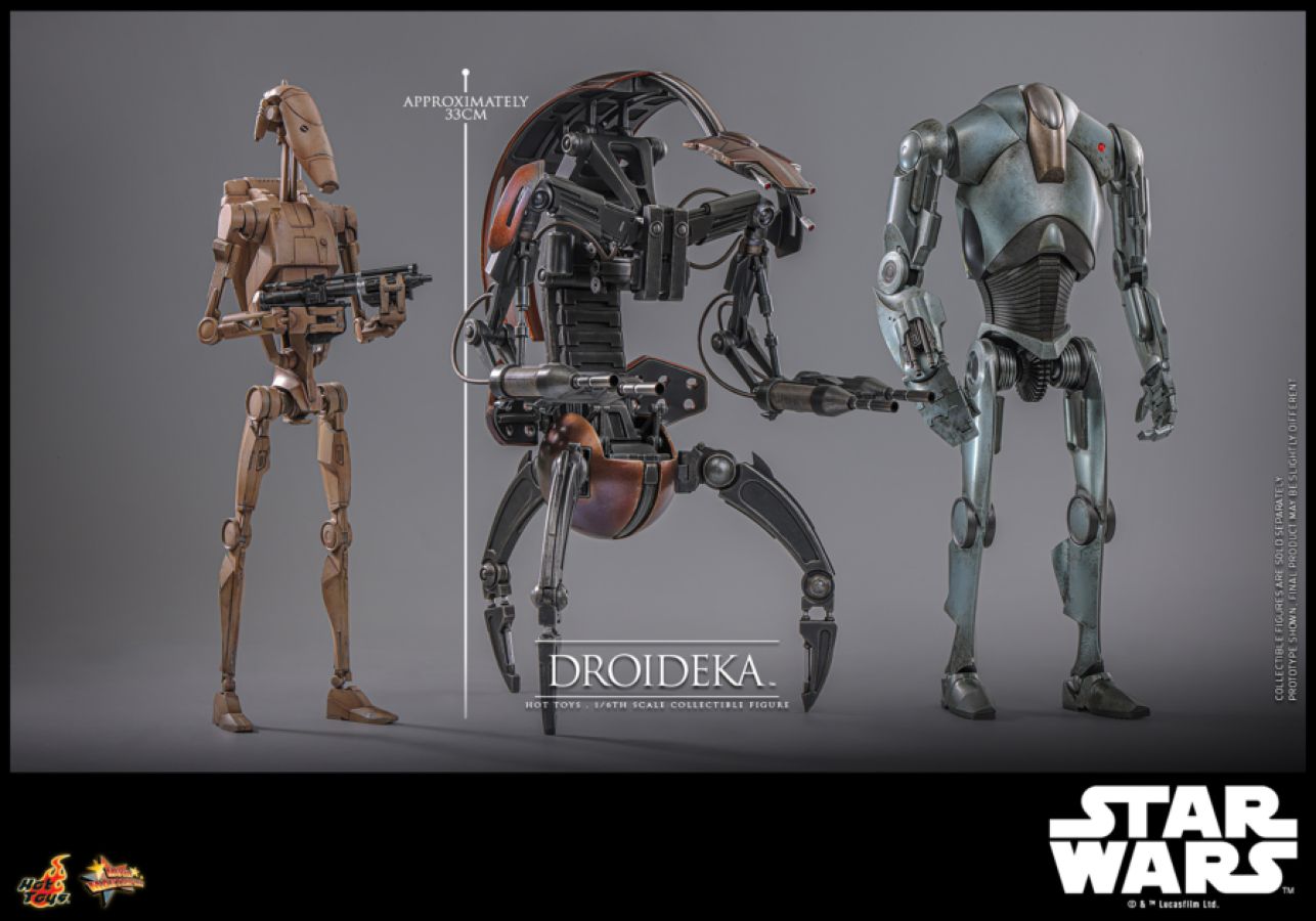 Star Wars Episode 1: The Phantom Menace - Droideka 1:6 Scale Collectable Action Figure