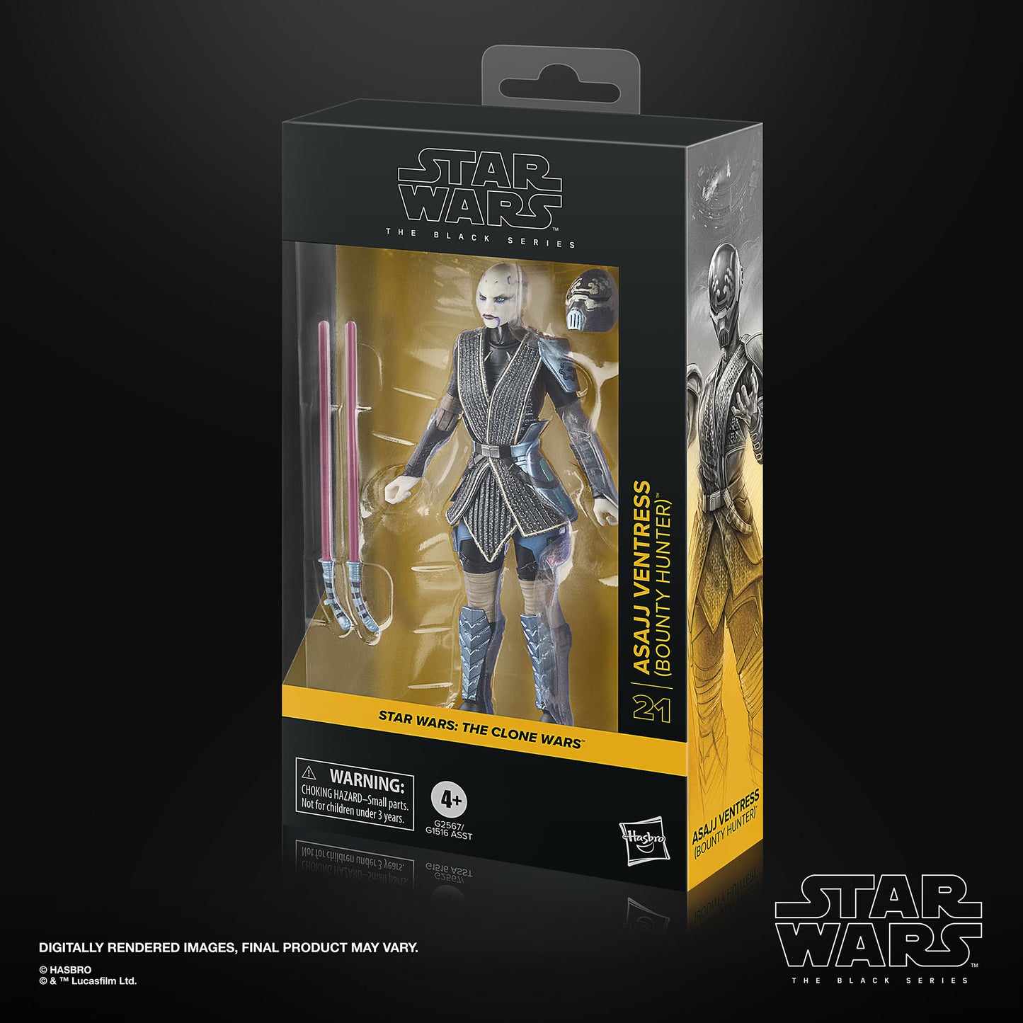 Star Wars The Black Series - Asajj Ventress (Bounty Hunter)