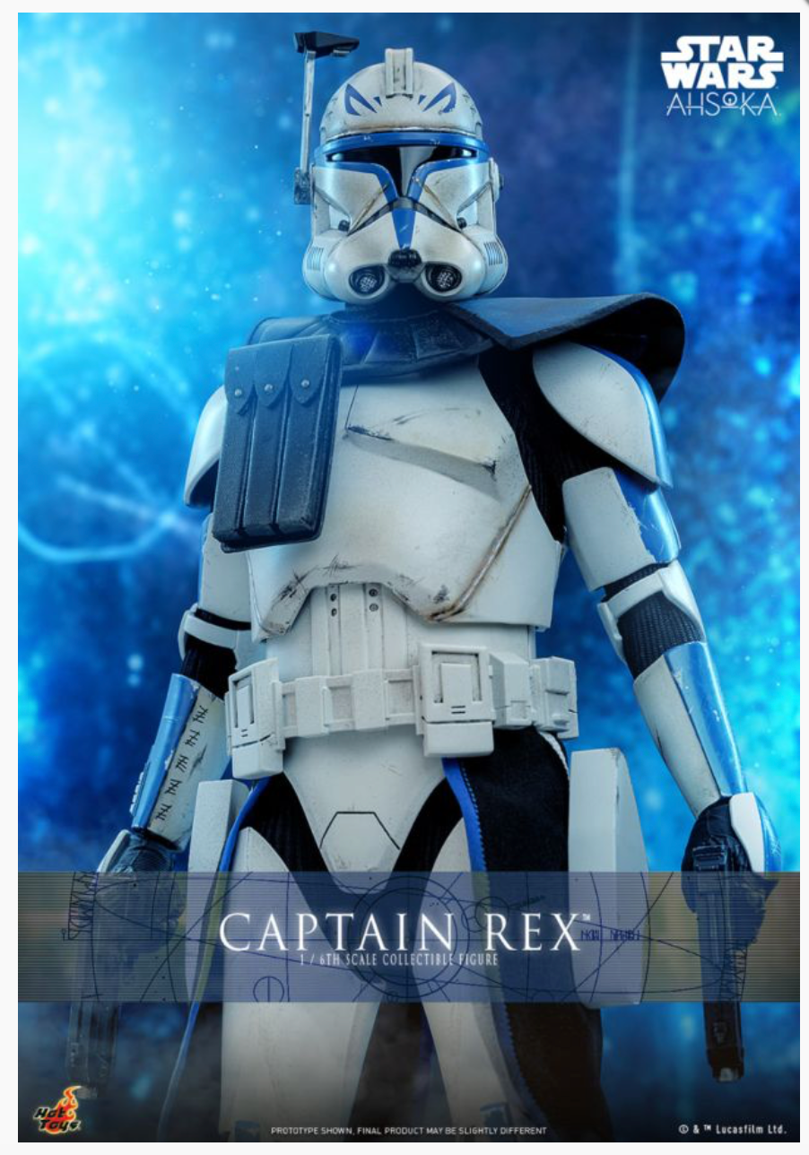 PREORDER- Star Wars: The Clone Wars - Captain Rex 1:6 Scale Collectible Figure- PREORDER