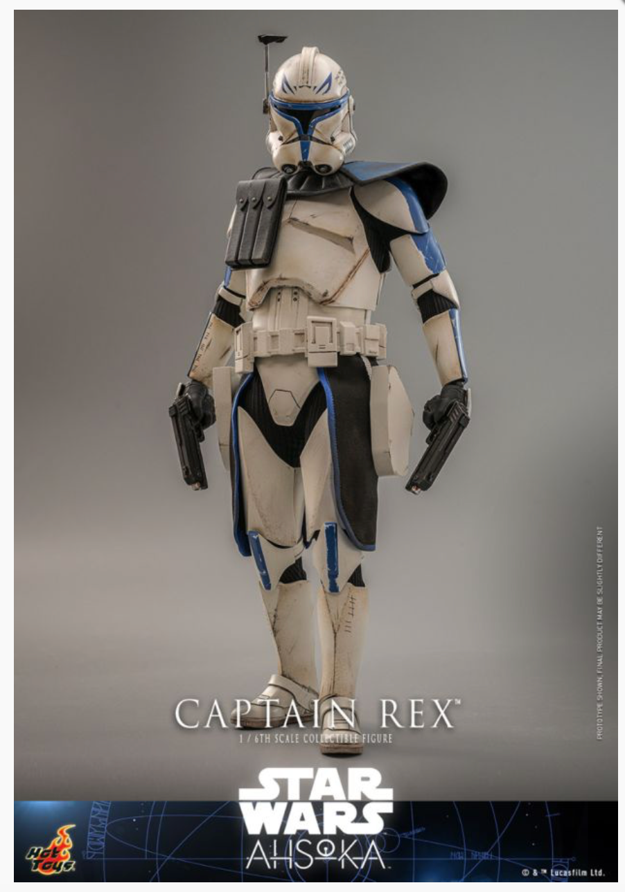 PREORDER- Star Wars: The Clone Wars - Captain Rex 1:6 Scale Collectible Figure- PREORDER