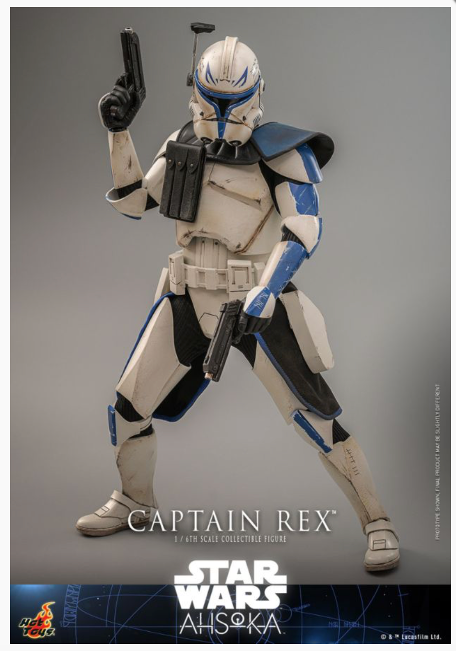 PREORDER- Star Wars: The Clone Wars - Captain Rex 1:6 Scale Collectible Figure- PREORDER