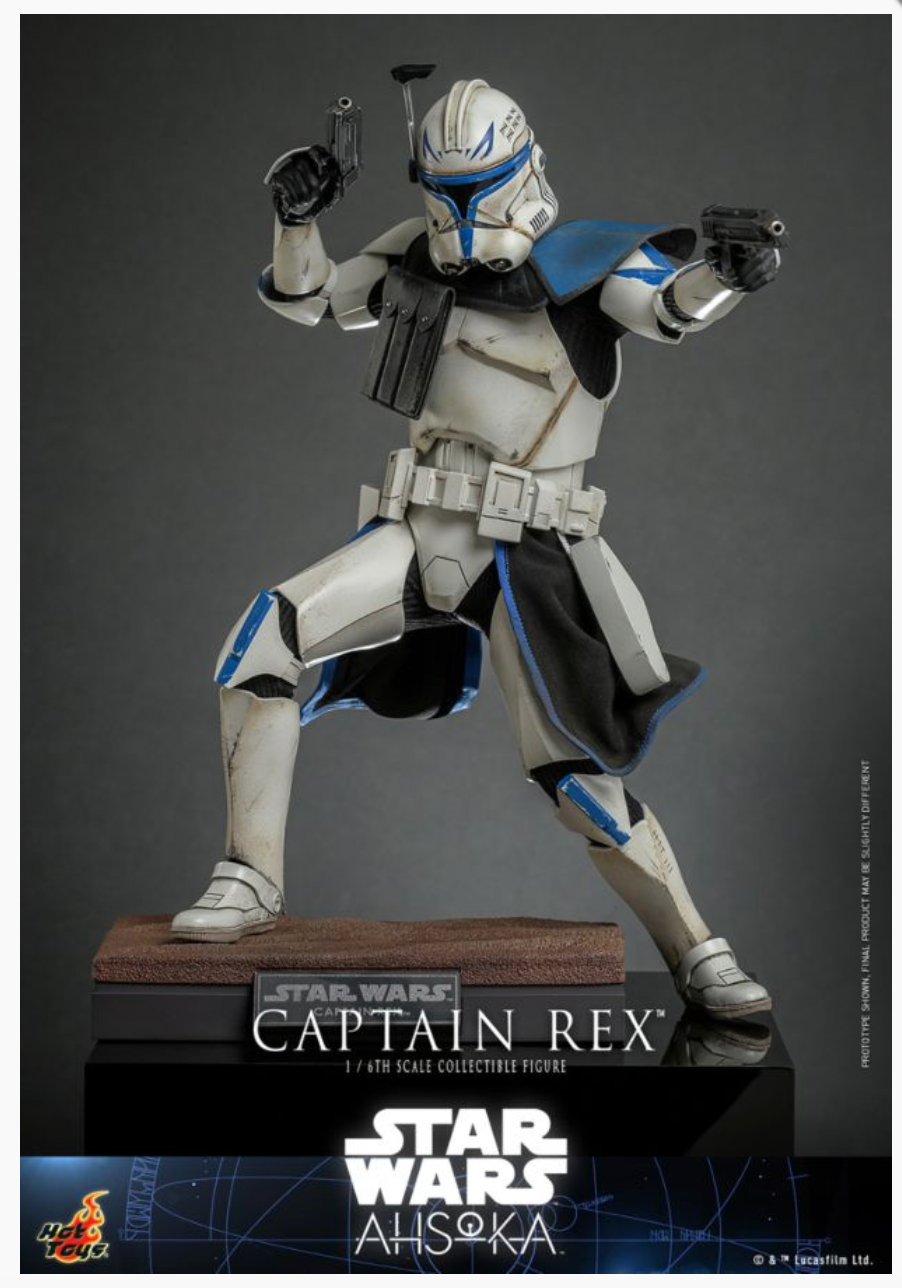 PREORDER- Star Wars: The Clone Wars - Captain Rex 1:6 Scale Collectible Figure- PREORDER