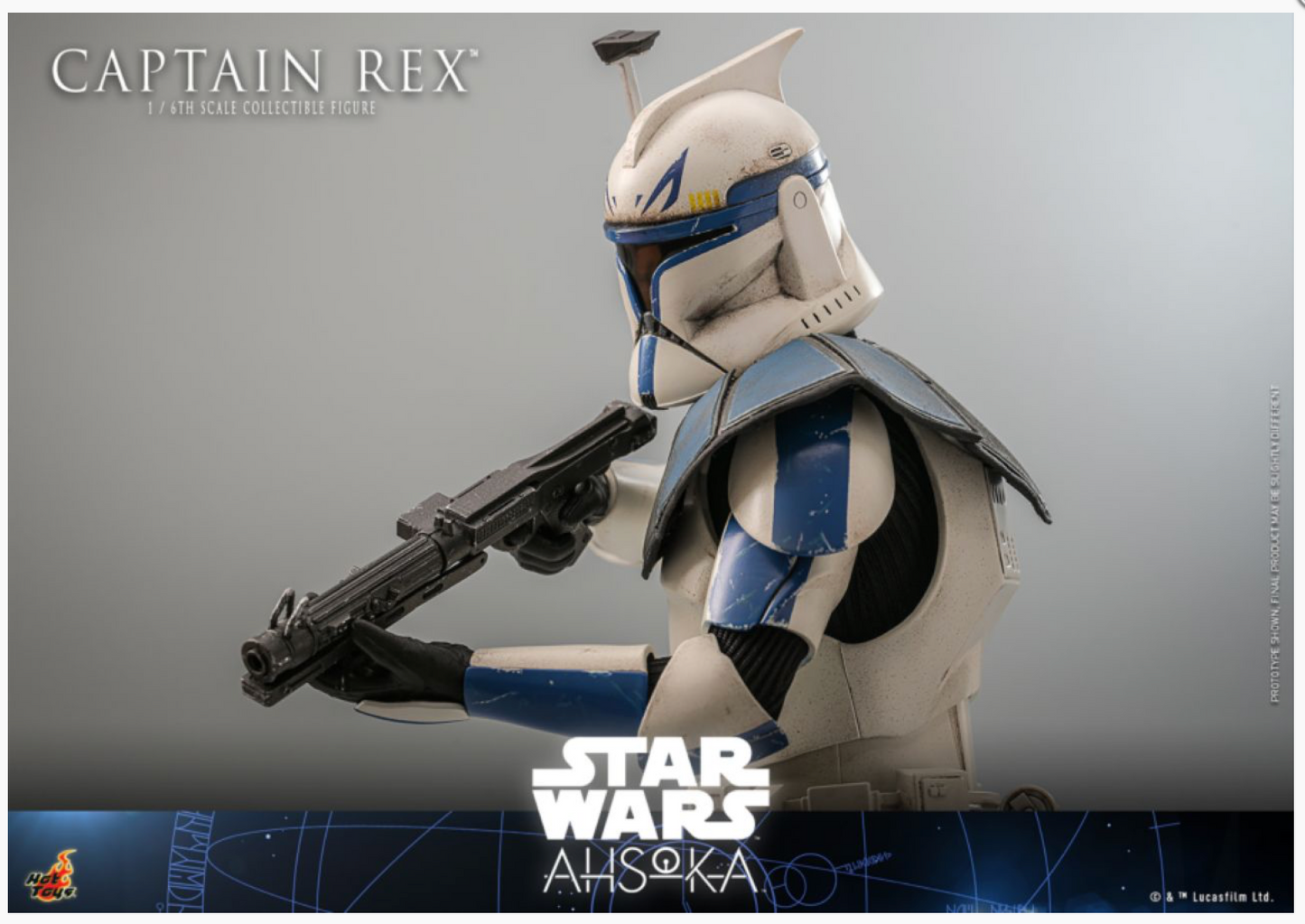 Diamond Select Star Wars Clone Wars Deluxe Captain Rex 1:6 Scale Bust -  collectorzown