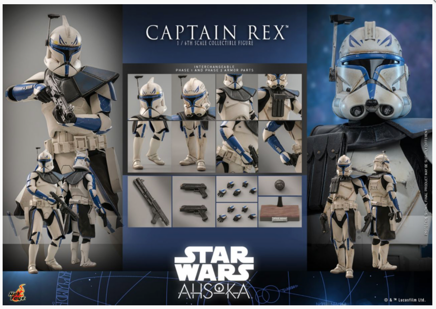 Star wars online captain rex figure