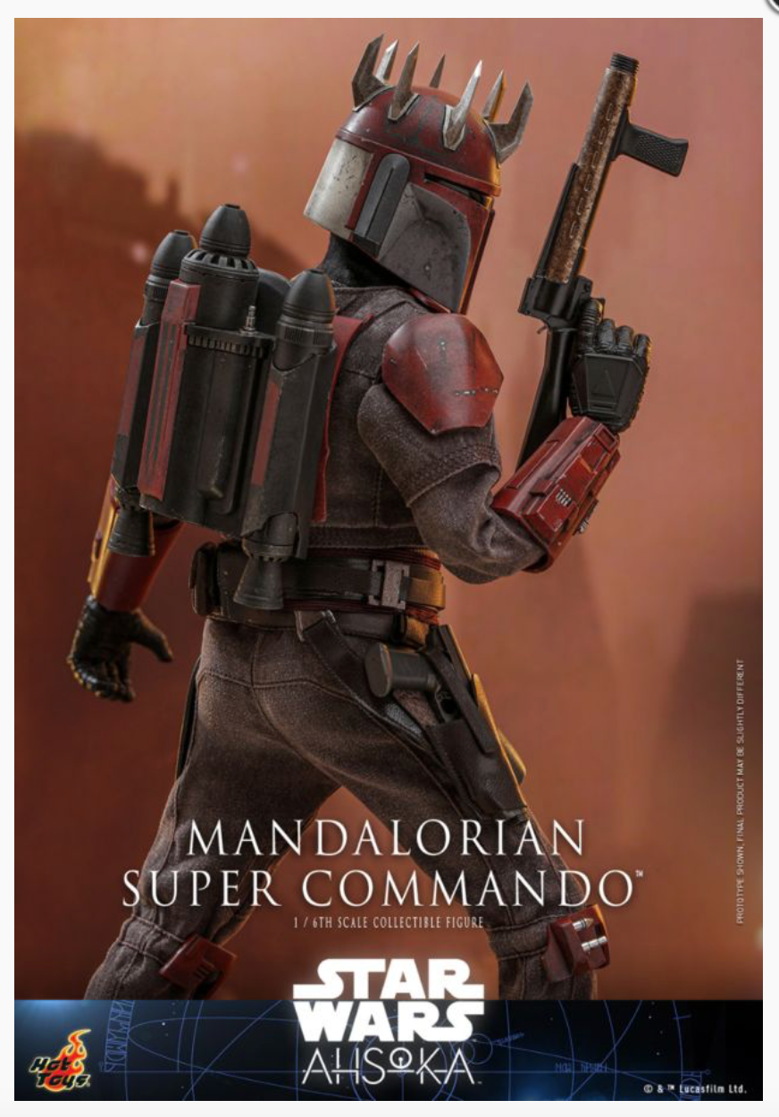 Star Wars: Ahsoka - Mandalorian Super Commando 1:6 Scale Collectable Action Figure