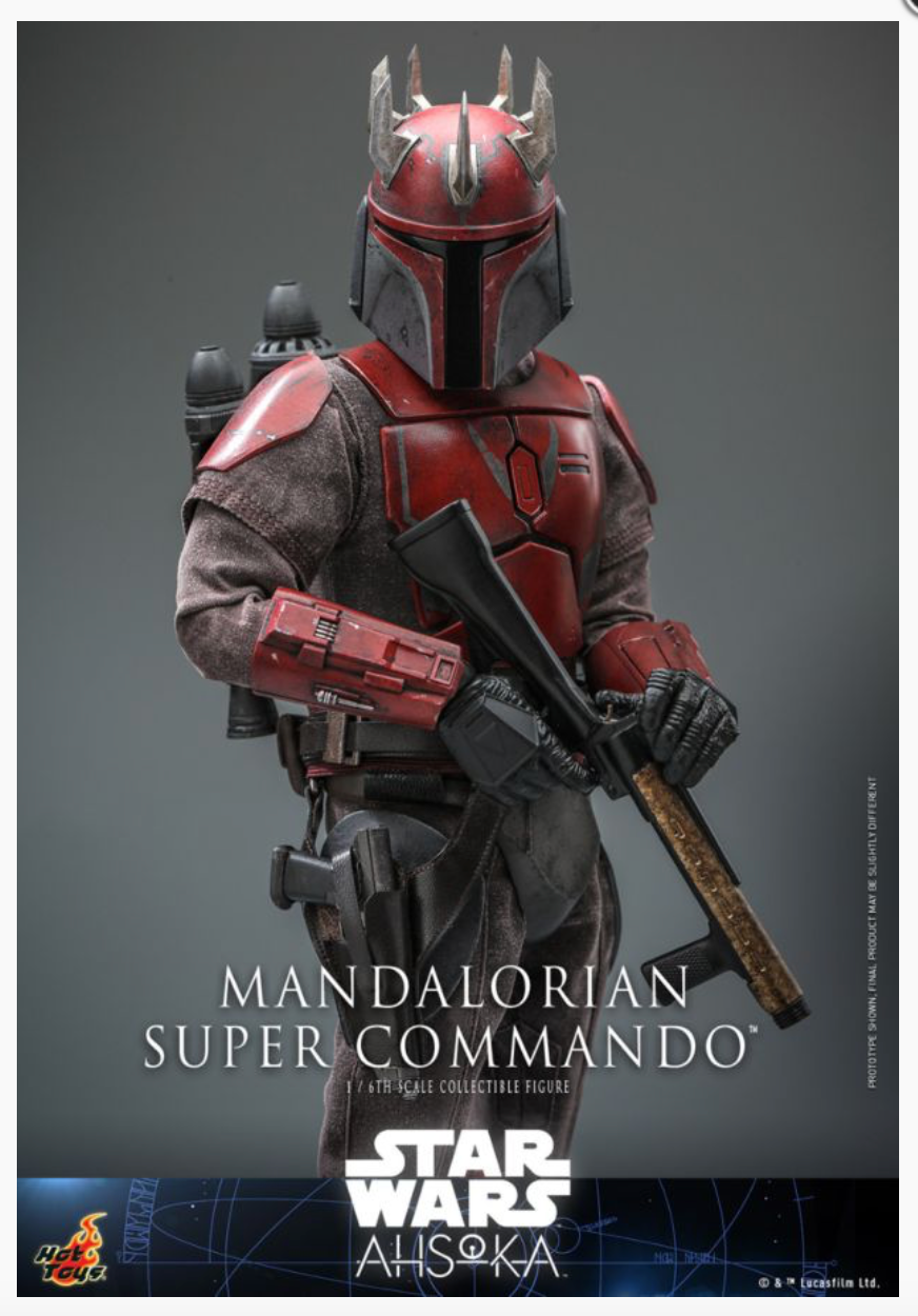 Star Wars: Ahsoka - Mandalorian Super Commando 1:6 Scale Collectable Action Figure