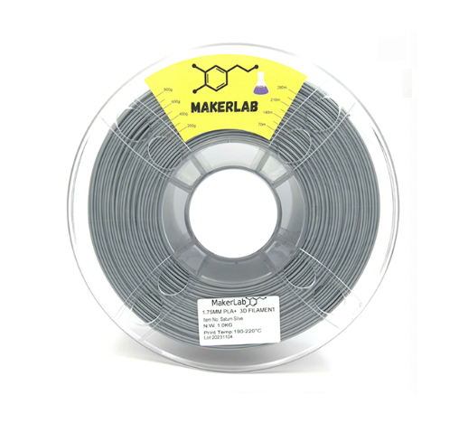 SATIN SIVER (GREY)  1kg PLA+